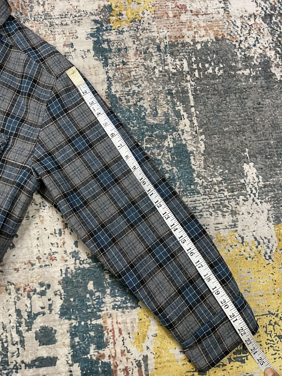 Japanese Brand Crew Checked Plaid Flannel Padded Shacket Size US L / EU 52-54 / 3 - 11 Thumbnail