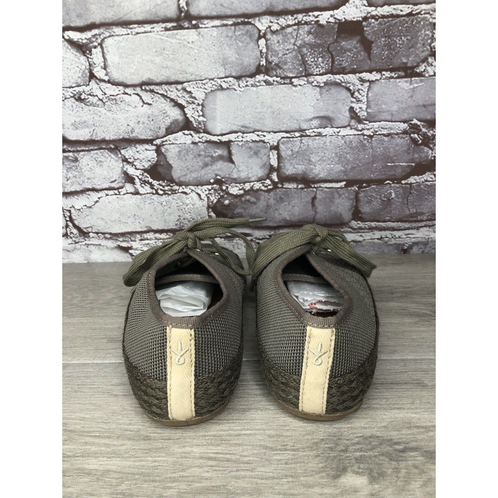 Other Emu Australia Olive Green Knit Espadrilles Casual Lace Up Sh Size US 8 / IT 38 - 5 Thumbnail