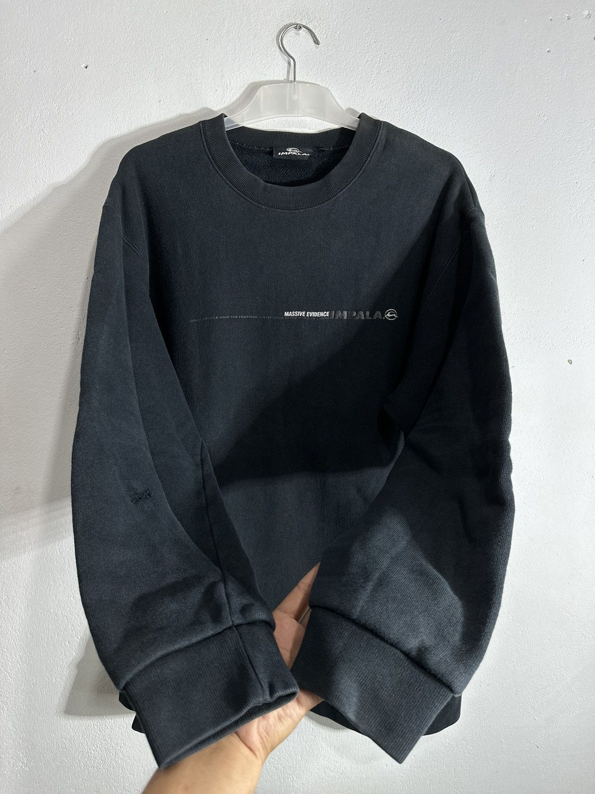 Hysteric Glamour ARCHIVE IMPALA MASSIVE EVIDENCE BLACK FADED SWEATSHIRT TEE Size US L / EU 52-54 / 3 - 5 Thumbnail