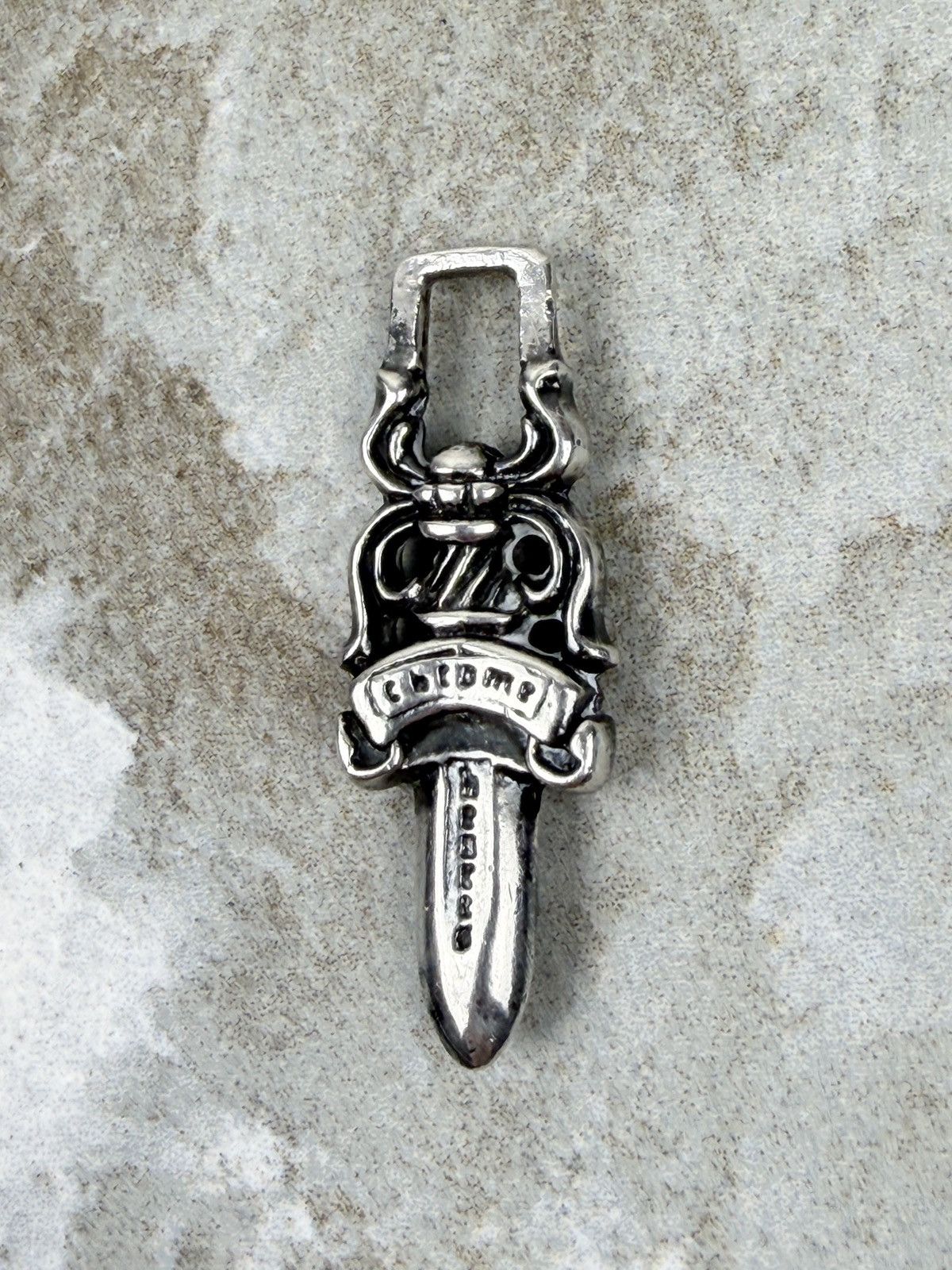 Chrome Hearts Chrome Hearts Zipper Pull Dagger Pendant Silver Size ONE SIZE - 4 Thumbnail