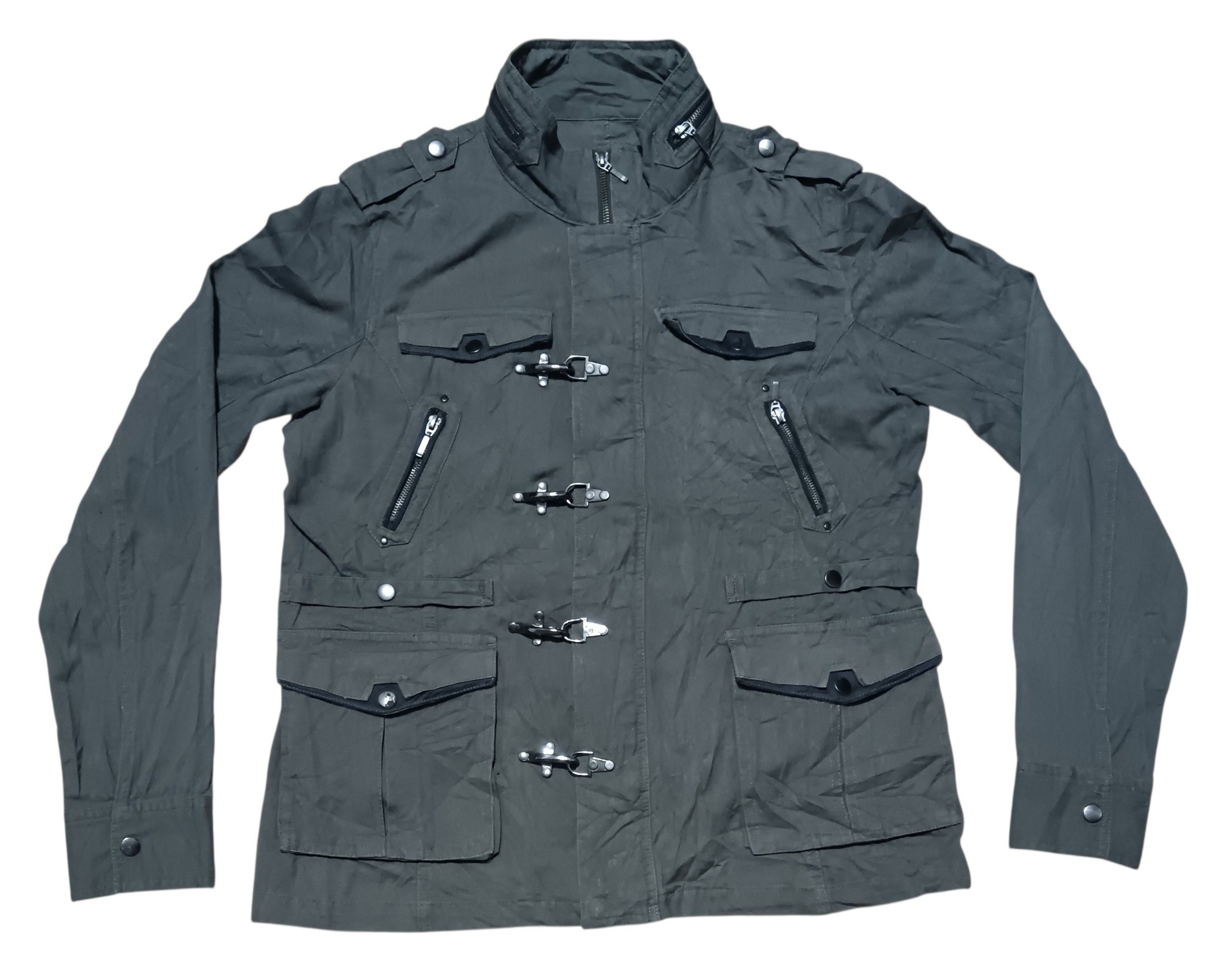 Japanese Brand GRANGESTA MILITARY PARKA JACKET Size US M / EU 48-50 / 2 - 1 Thumbnail