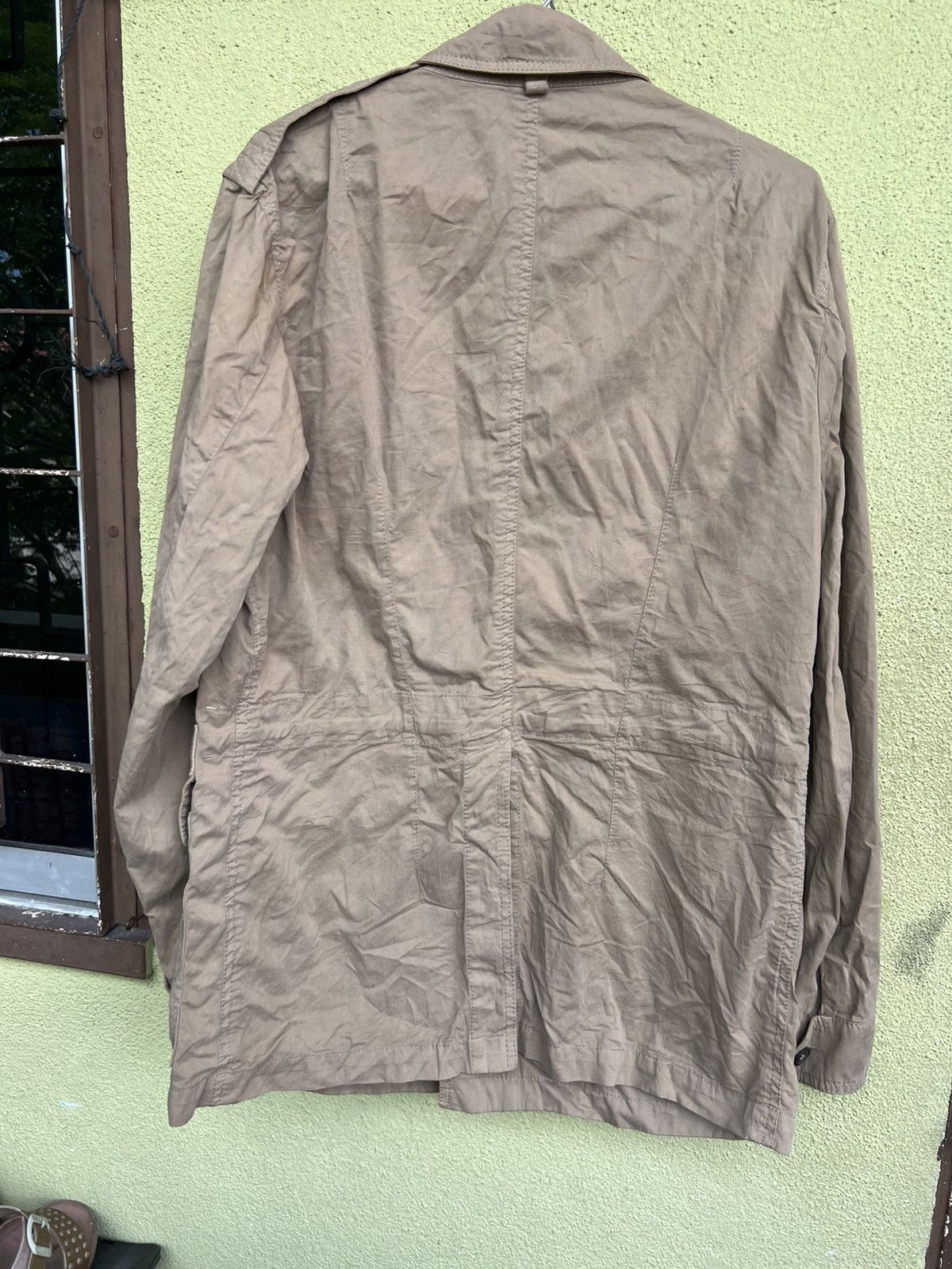 Allegri Allegri Vintage Khaki Beige Military Field Jacket Size US L / EU 52-54 / 3 - 2 Thumbnail