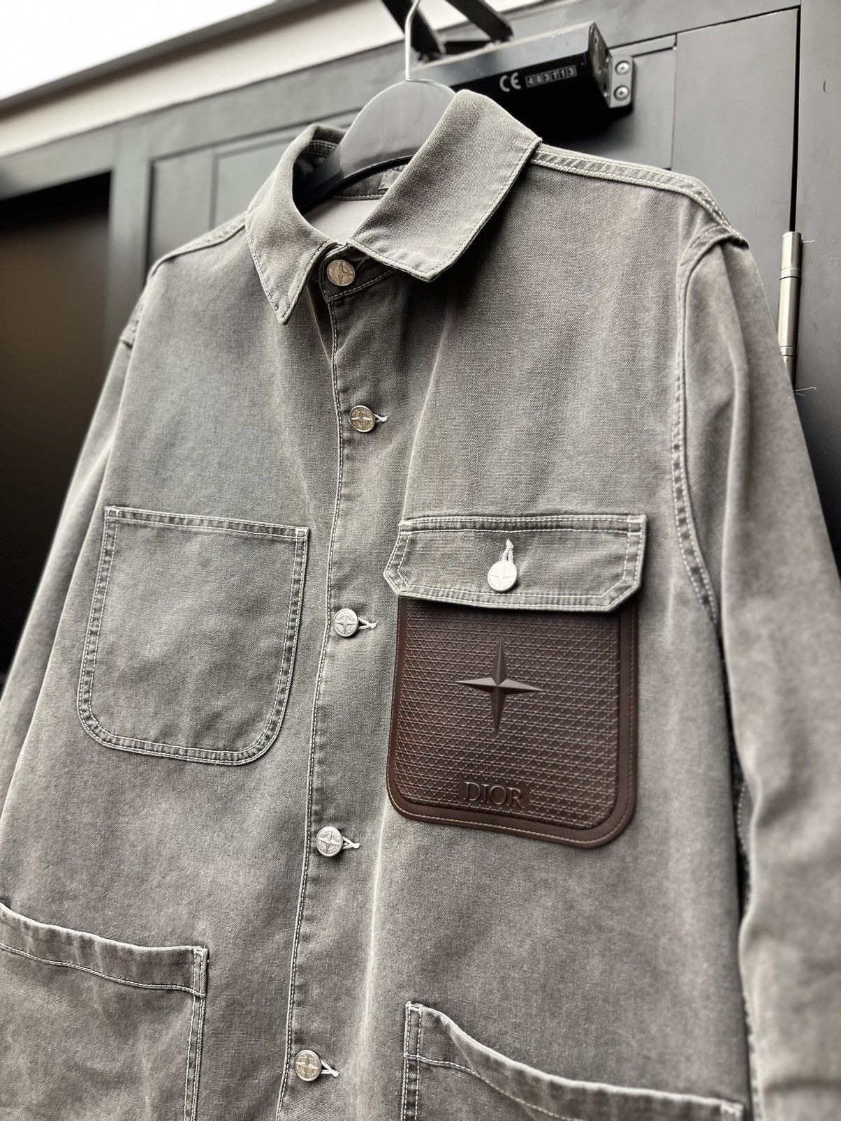 Dior × Stone Island Cotton canvas jacket rare new condition Size US M / EU 48-50 / 2 - 3 Thumbnail