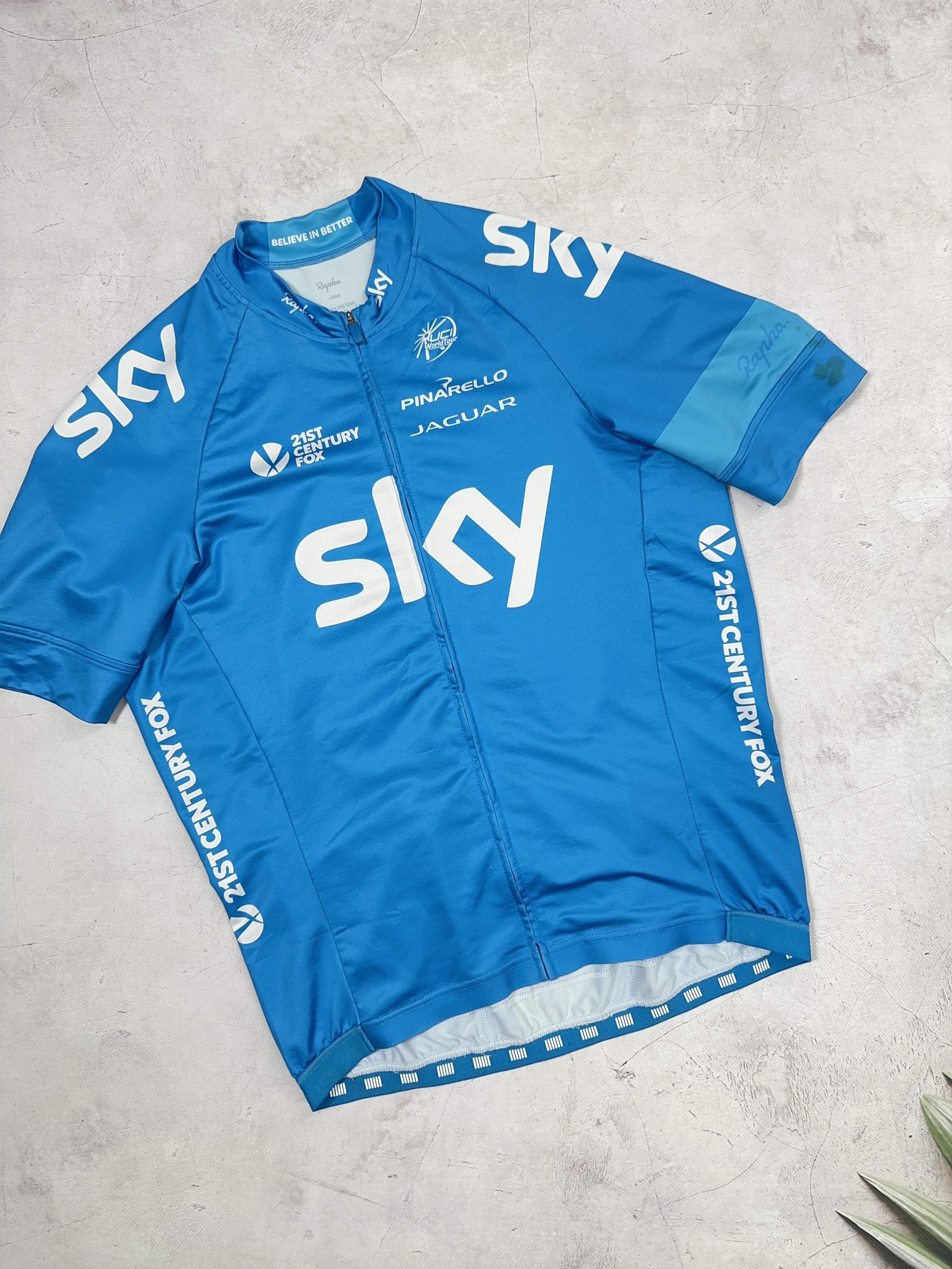 Sports Specialties Rapha Cycling Jersey Sky 21st Century Fox UCI Size US M / EU 48-50 / 2 - 4 Thumbnail