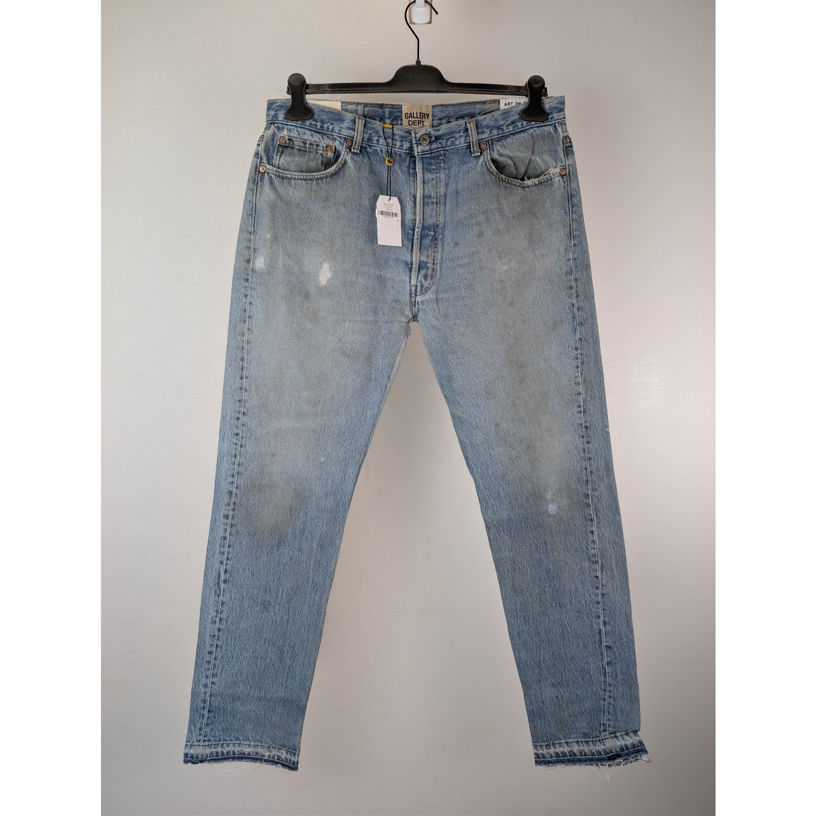 Gallery Dept. o1rshd1 5001 Denim Jeans in Blue 35 x 33 Size US 35 - 1 Thumbnail