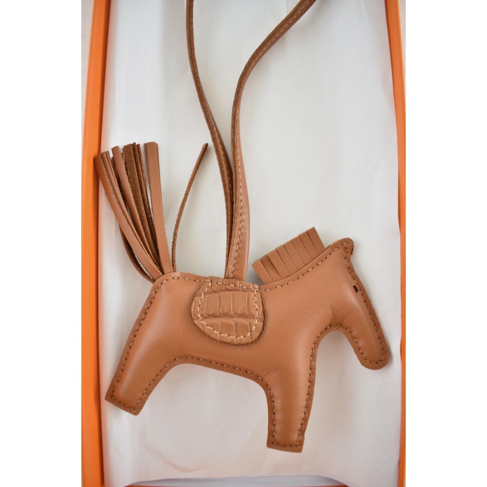 Hermes Hermes Horse Milo Leather Matte Alligator 2025 Bag Charm Size ONE SIZE - 4 Thumbnail