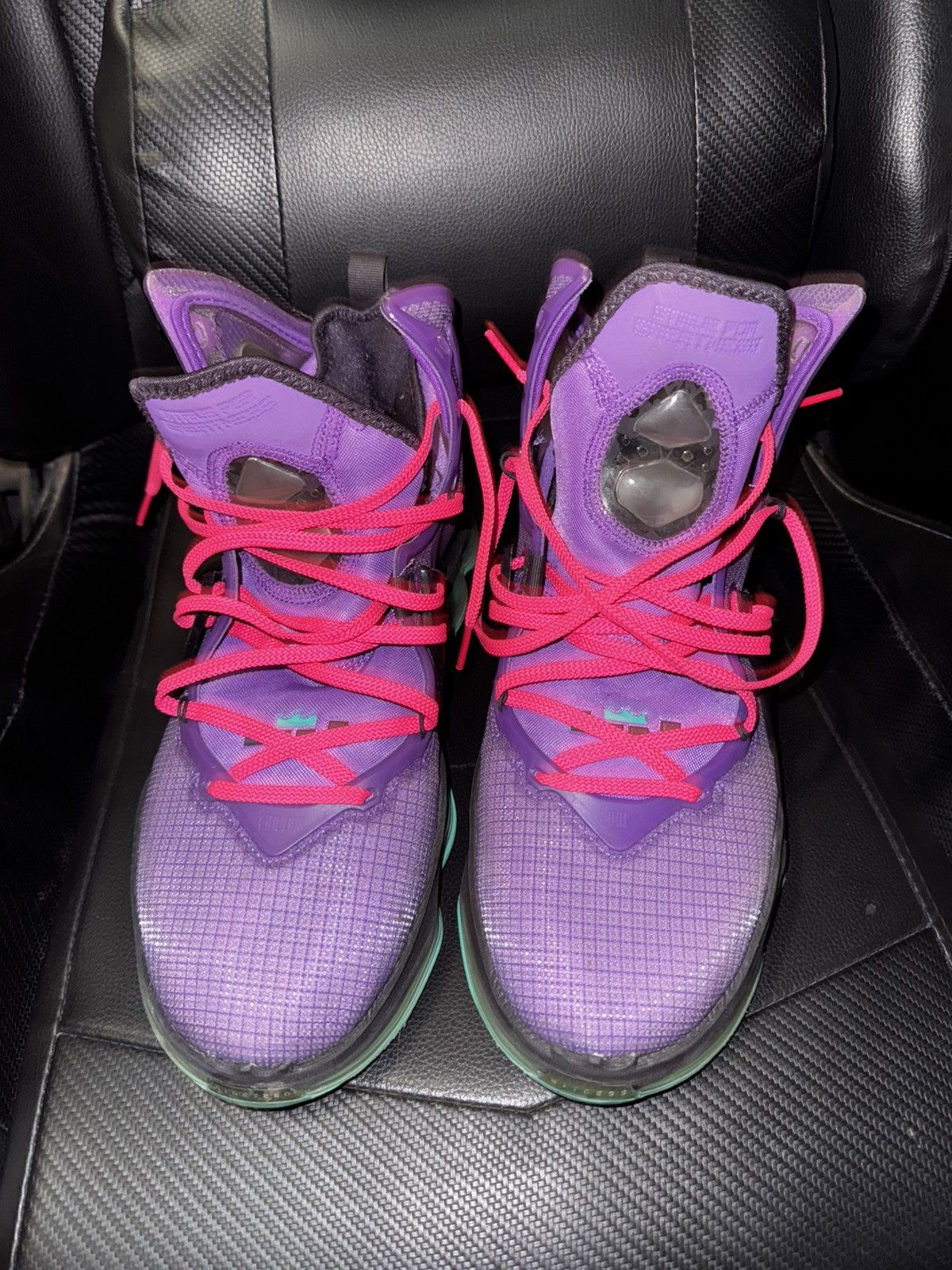 Nike Nike Lebron 19 Purple Teal Size US 11 / EU 44 - 1 Thumbnail