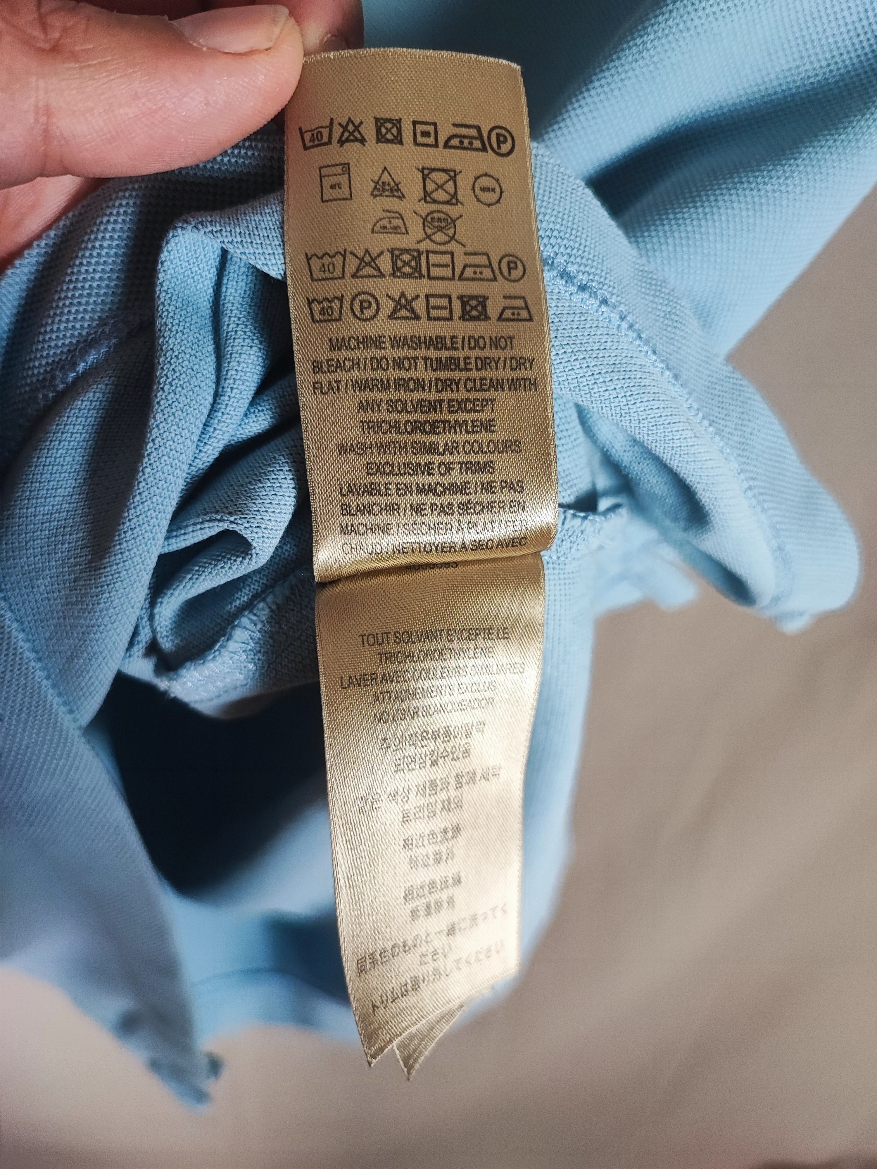 Burberry 🔥 Burberry Polo size M Blue Rare🔥 Size US M / EU 48-50 / 2 - 9 Thumbnail