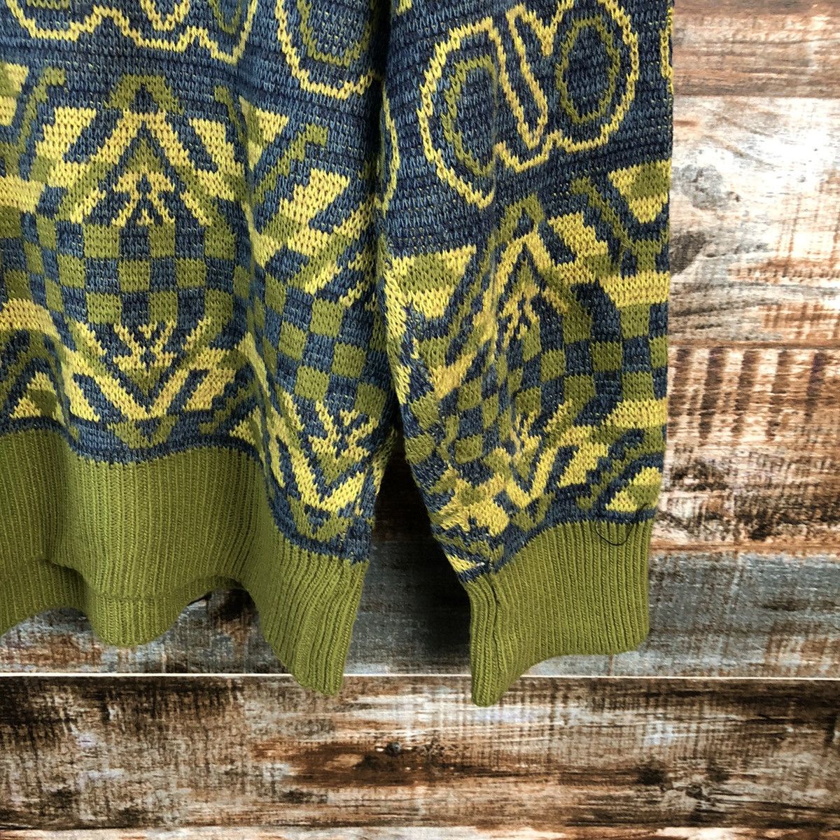 Homespun Knitwear DL Birs Eye View vintage Green Knitwear #C164 Size US M / EU 48-50 / 2 - 16 Thumbnail