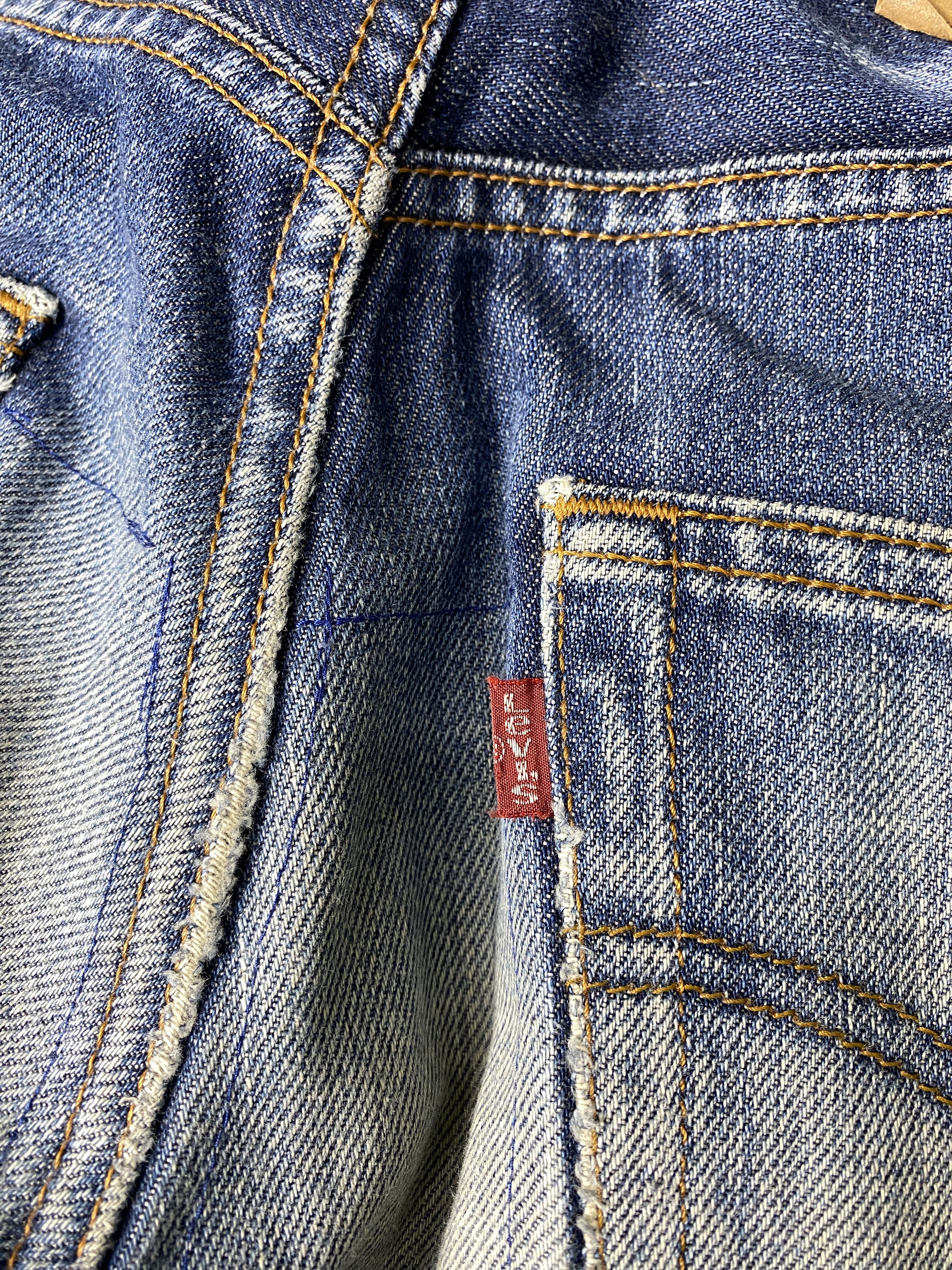 Levi's Vintage Levi's 512 Distressed Faded Blue Jeans CP0035 Size US 30 / EU 46 - 8 Thumbnail