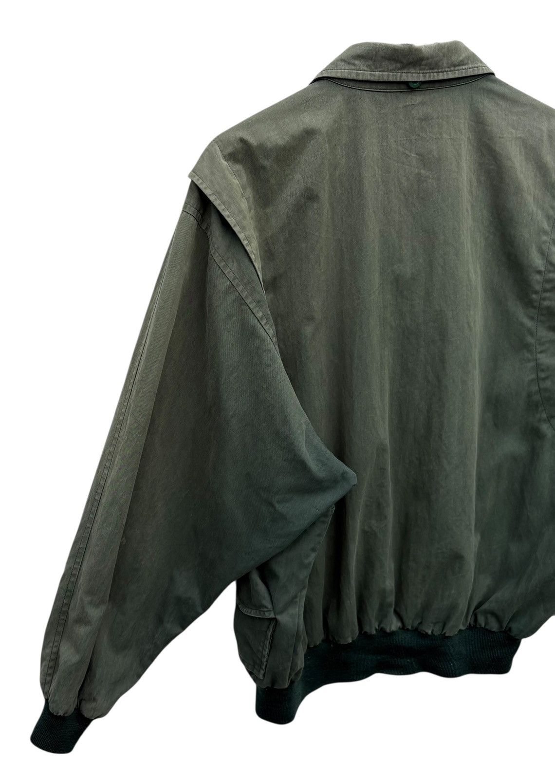 Burberry Vintage Burberry’s Thrashed Sun Faded Harrington Jacket Size US L / EU 52-54 / 3 - 15 Thumbnail