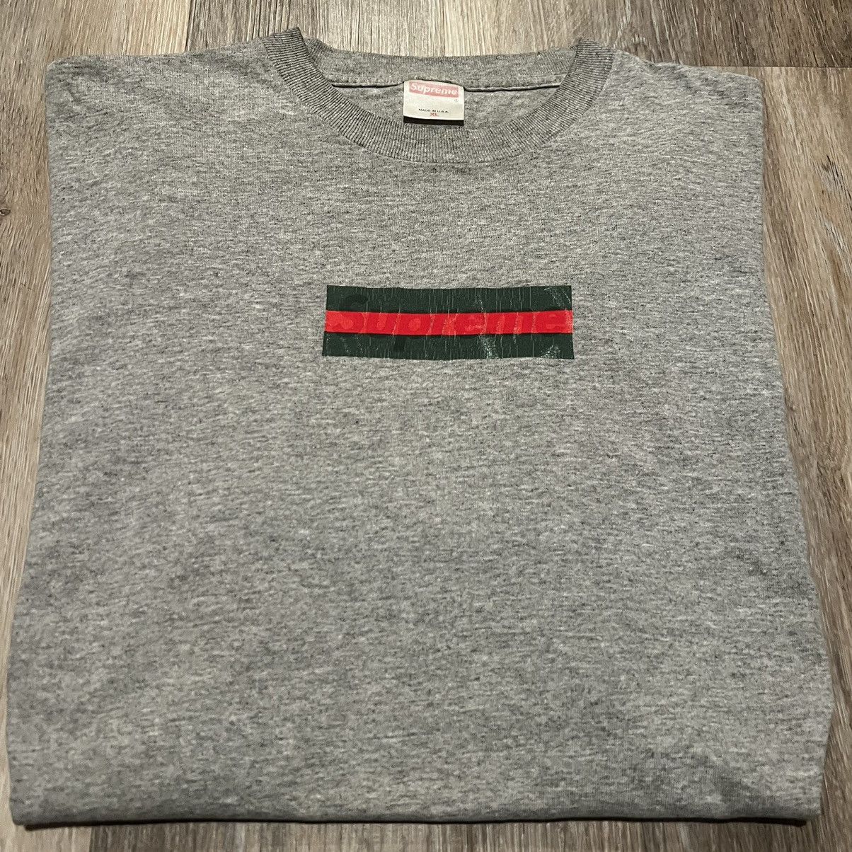 Supreme Supreme Gucci Box Logo Tee 2000 gucci bogo t shirt Size US XL / EU 56 / 4 - 4 Thumbnail