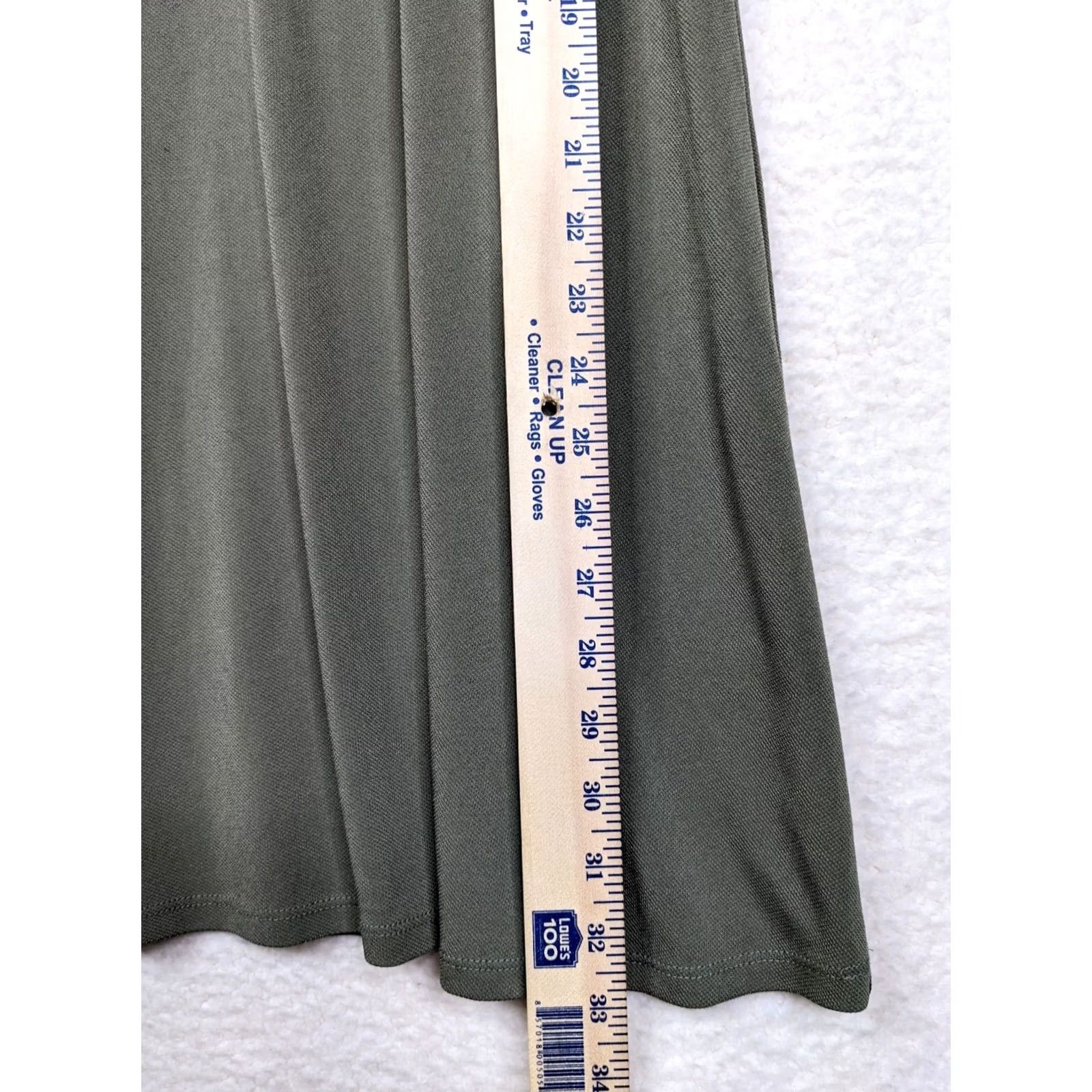 BCBGeneration BCBGeneration Shirt Dress S Crew Neck Short Sleeve Green T-Shirt Dress Womens Regular Size S Size S / US 4 / IT 40 - 5 Thumbnail