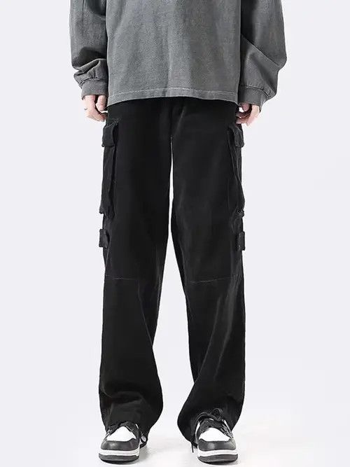 Japanese Brand Kotomi x Mayu Black High Street Vintage Loose Casual Pants Size US 30 / EU 46 - 1 Thumbnail