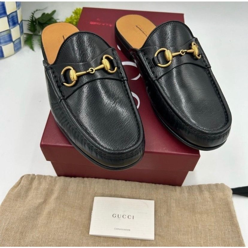 Gucci Men’s Gucci horse bit Roos slip on loafers size 8 Size US 8.5 / EU 41-42 - 2 Thumbnail