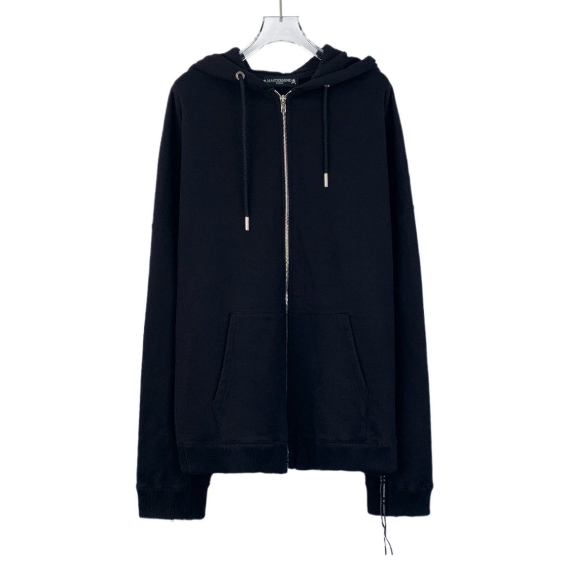 Mastermind World Black Skull Sequins Hooded Sweatshirt