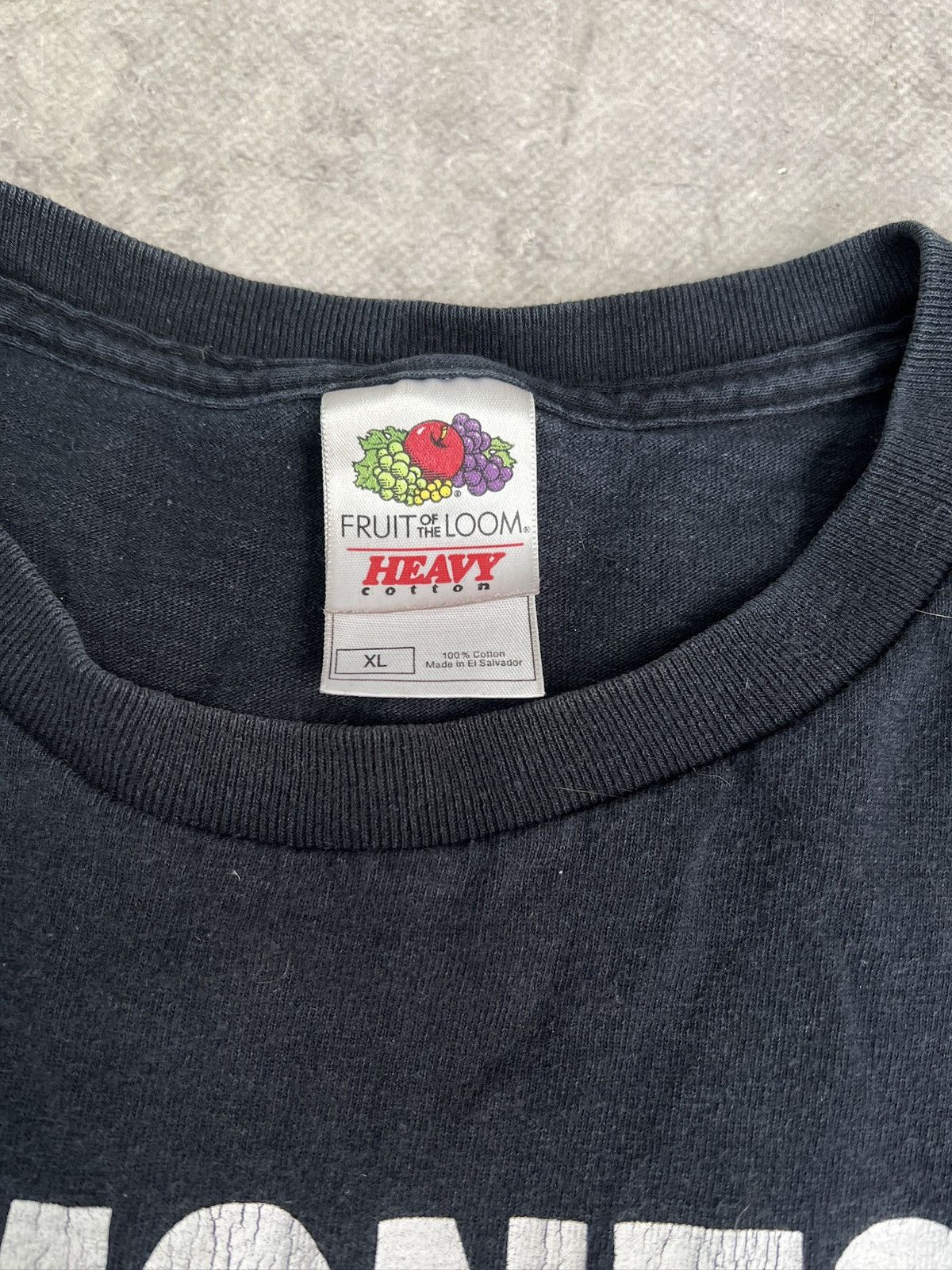 Fruit Of The Loom Ramones Band 2005 T Shirt Vintage Punk Rock Hey Ho let’s Go Size US XL / EU 56 / 4 - 6 Thumbnail