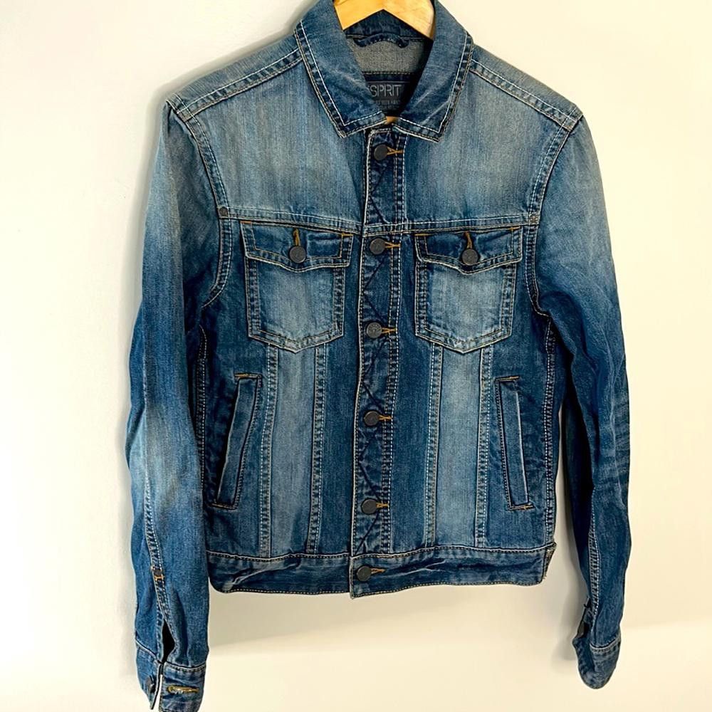 Esprit Western Jacket - ESPRIT - Med - 100% Ctn - medium blue Size US M / EU 48-50 / 2 - 2 Thumbnail
