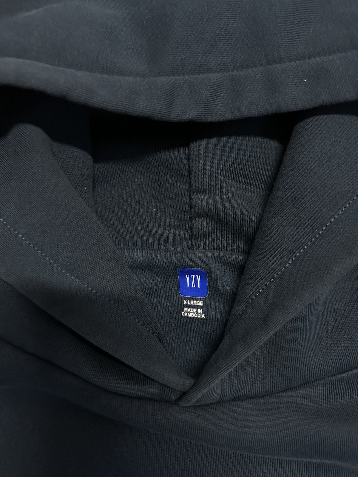 Balenciaga × Gap × Yeezy Yeezy Gap Engineered by Balenciaga Dove Hoodie Dark Blue Size US XL / EU 56 / 4 - 6 Thumbnail