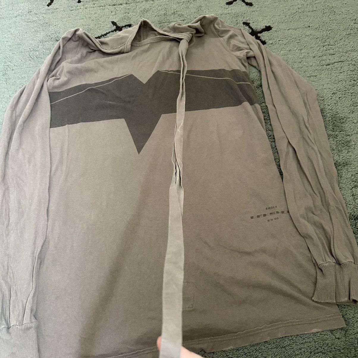 Rick Owens Archive Rick Owens Spring 2008 Eagle Long Sleeve Shirt Size US XS / EU 42 / 0 - 5 Thumbnail