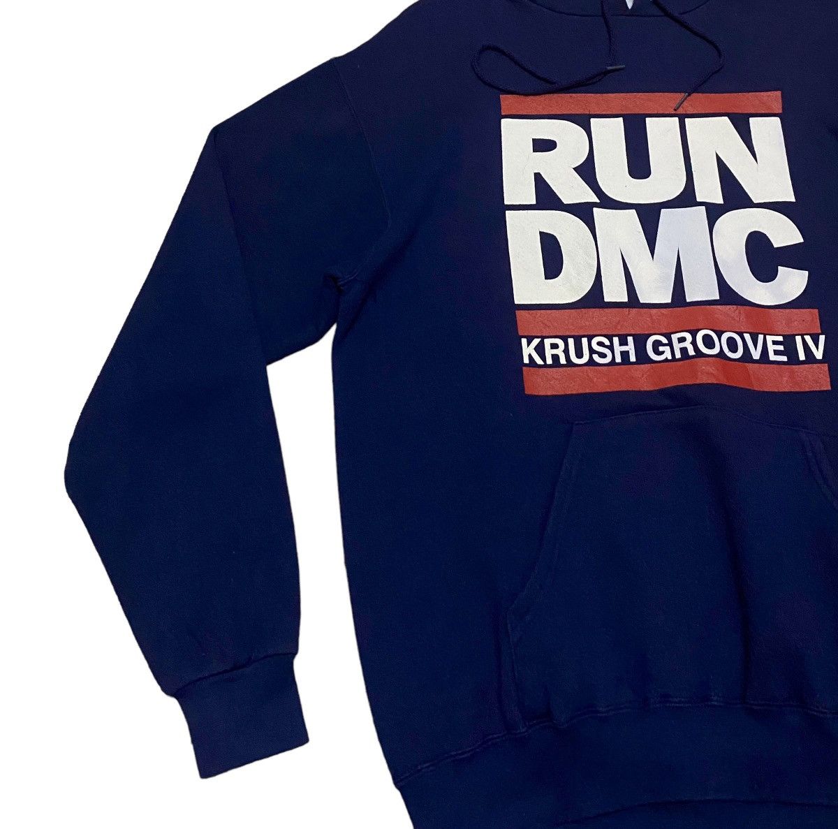 RUN DMC × Vintage Vintage Band Rapper Hip Hop Run Dmc Made In Usa Hoodie 1990s Size US M / EU 48-50 / 2 - 5 Thumbnail