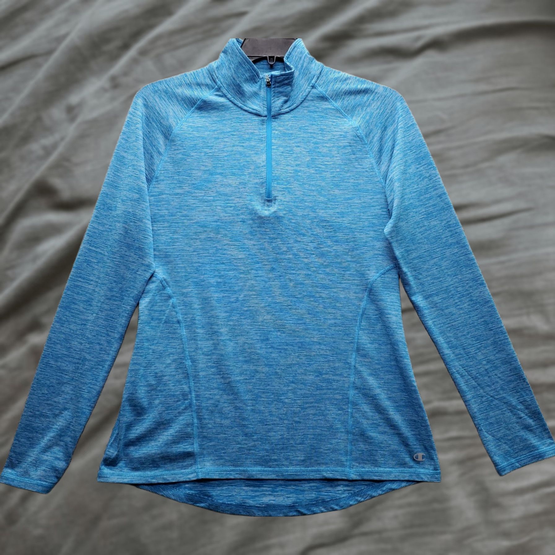 Champion Champion Activewear Shirt Women M Multicolor 1/4 Zip Long Sleeve Running & Jogging Outdoor Mens Womens Size M / US 6-8 / IT 42-44 - 1 Thumbnail