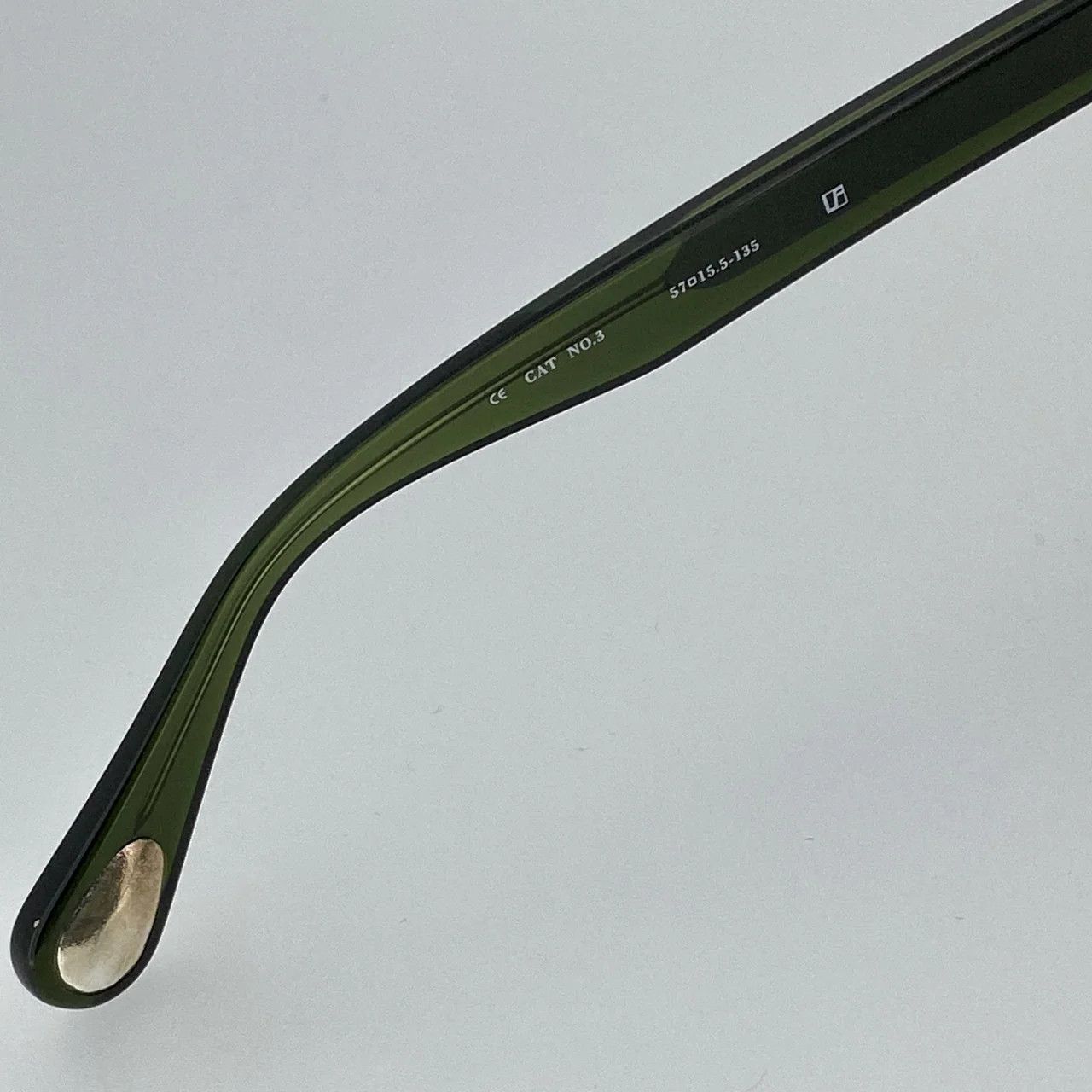 Ann Demeulemeester Ann Demeulemeester Sunglasses Flat Top Green Size ONE SIZE - 6 Thumbnail