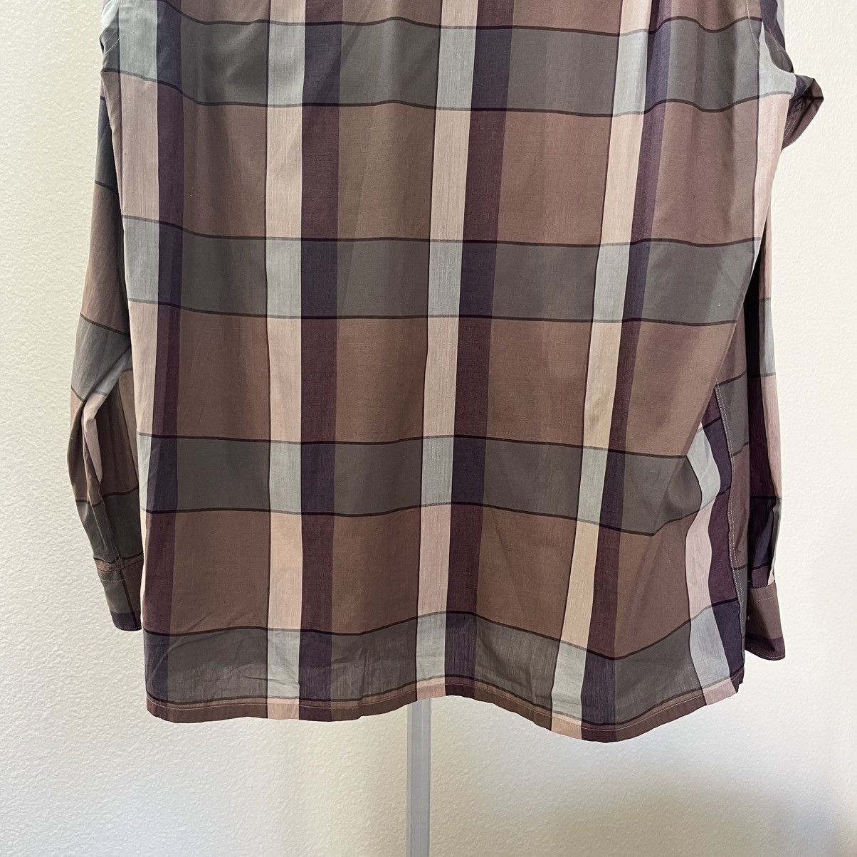 Christian Dior Monsieur Vintage Christian Dior Button Down Plaid Shirt Size L Size US L / EU 52-54 / 3 - 7 Thumbnail