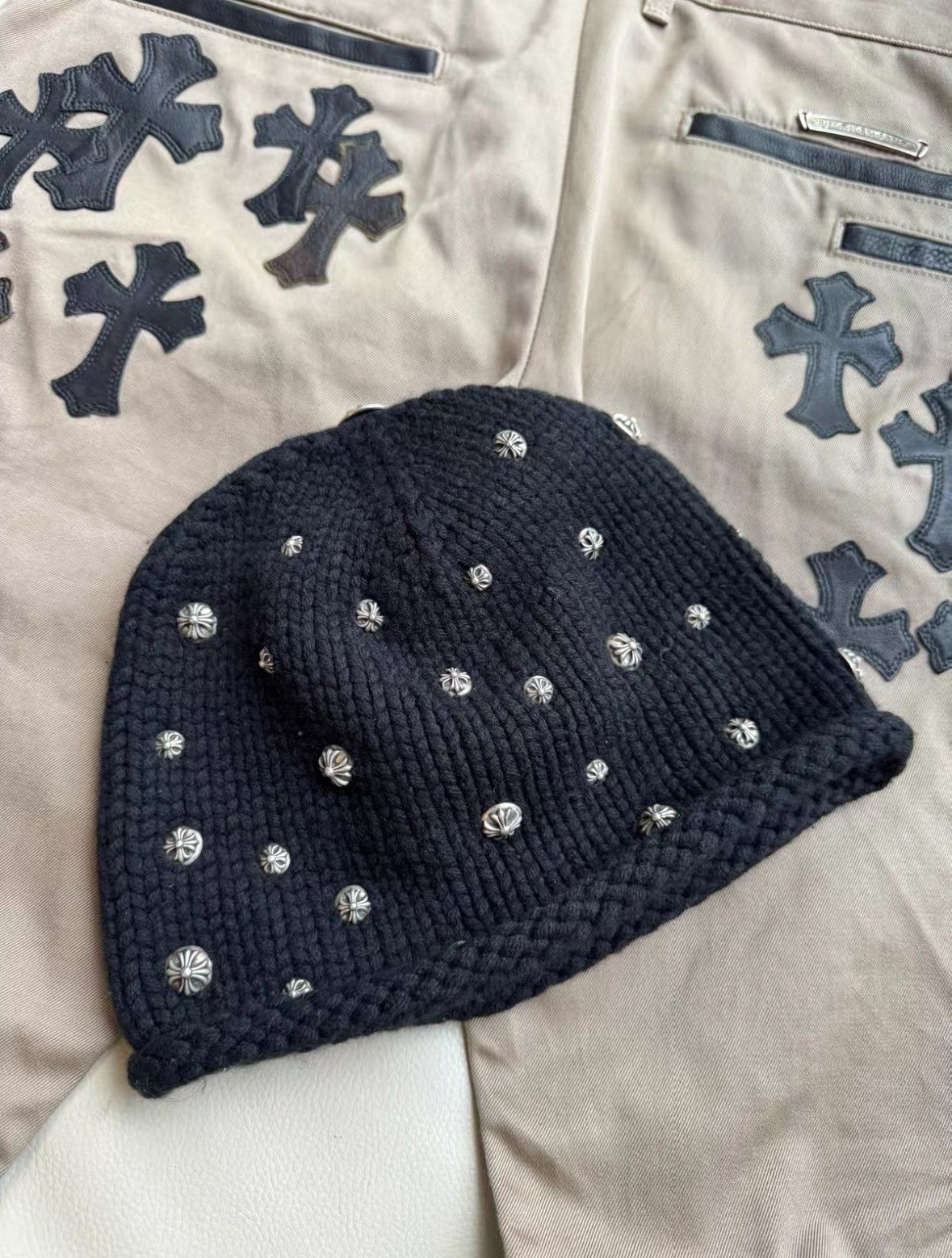 Chrome Hearts Chrome Hearts Beanie Size ONE SIZE - 1 Thumbnail