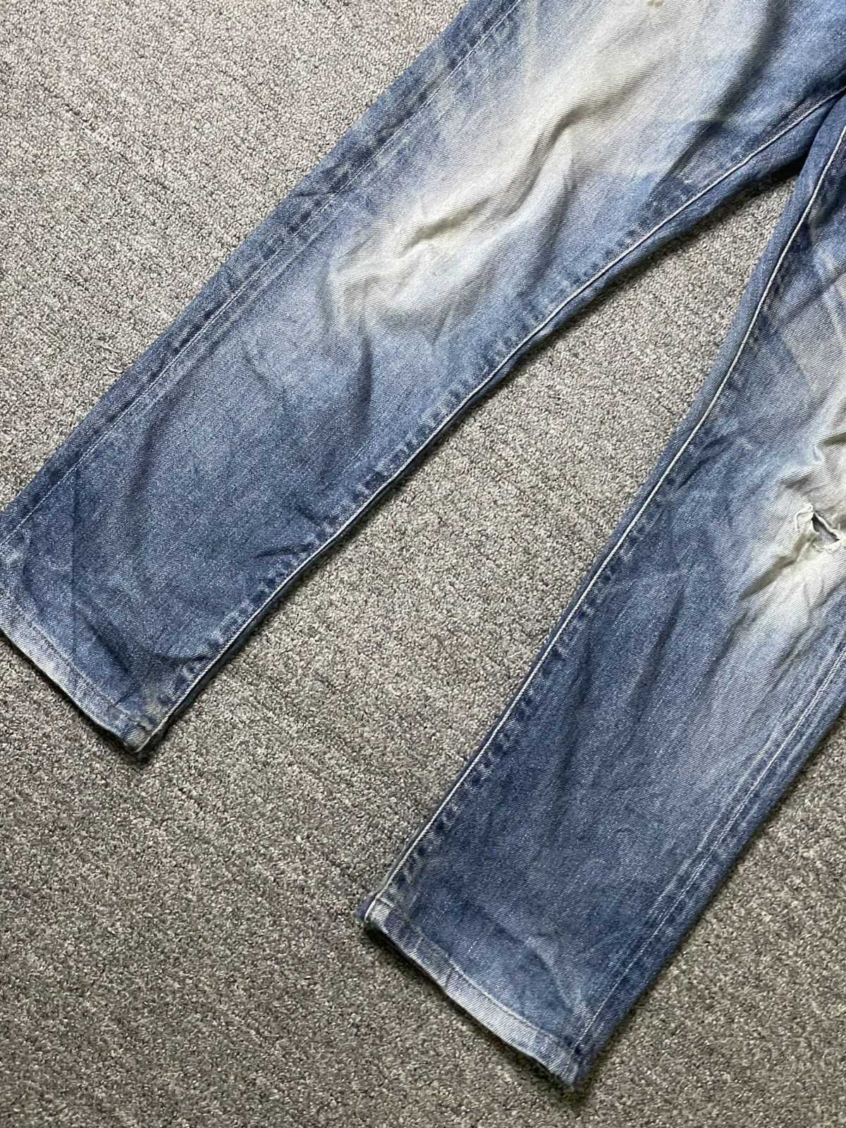 Japanese Brand × Uniqlo × Vintage UNIQLO Brand Regular Fit Denim Jeans (117) Size US 33 - 2 Thumbnail