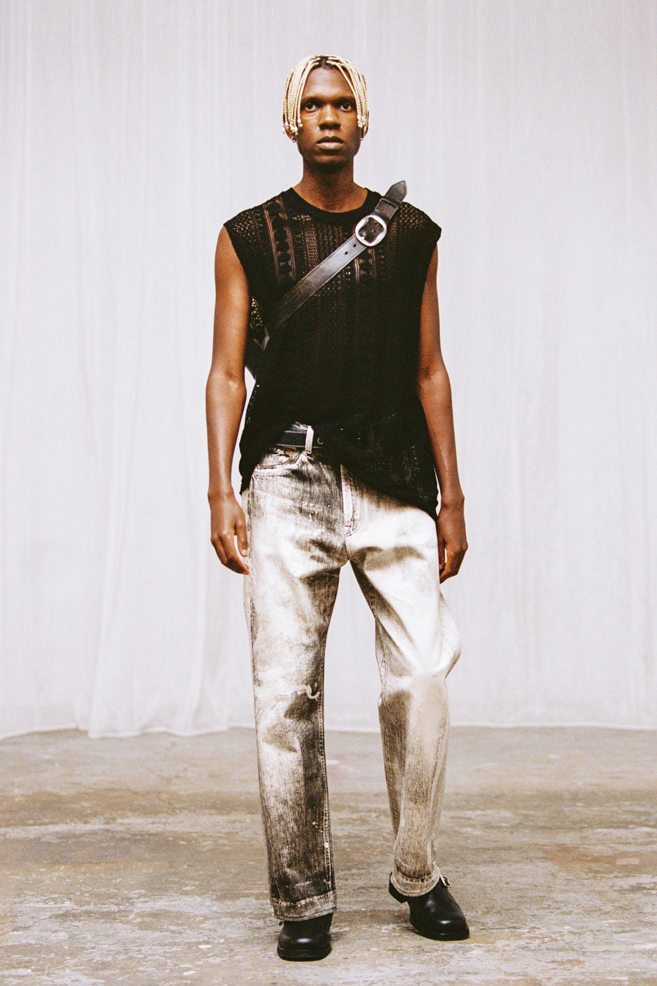 Our Legacy Our Legacy SS21 Box Crochet Vest Black Size US M / EU 48-50 / 2 - 2 Thumbnail