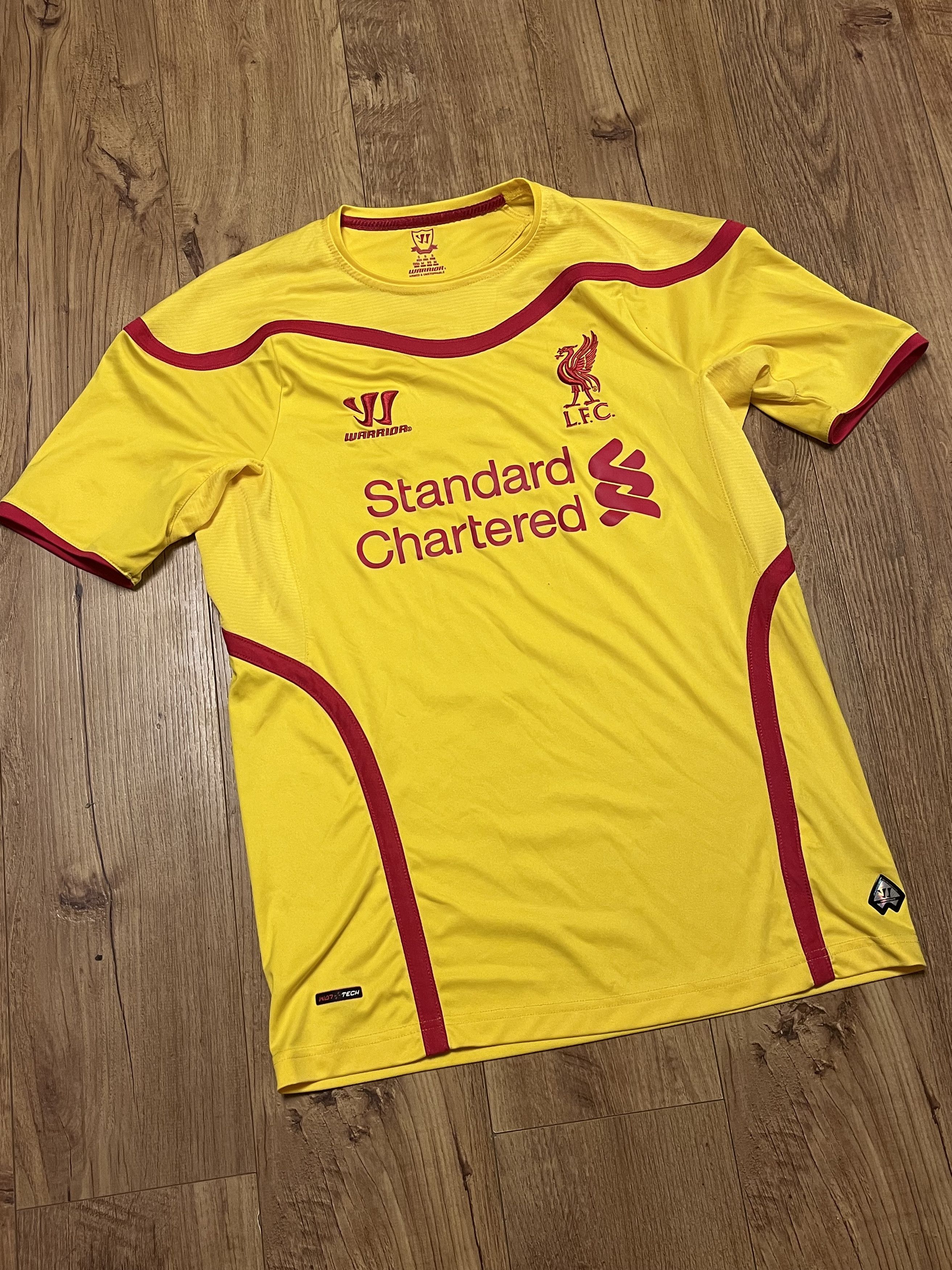 Warrior 2014-15 Liverpool Away Football Jersey Warrior Yellow Size S Size US S / EU 44-46 / 1 - 1 Thumbnail