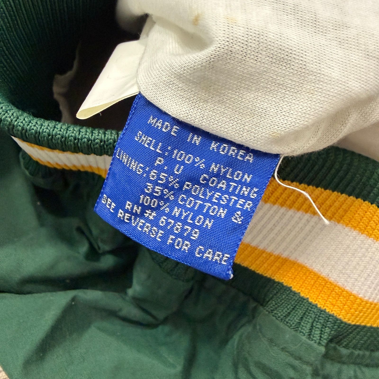 Vintage Vintage Starter Pro Line Green Bay Packers Pullover Jacket Size US XXL / EU 58 / 5 - 6 Thumbnail