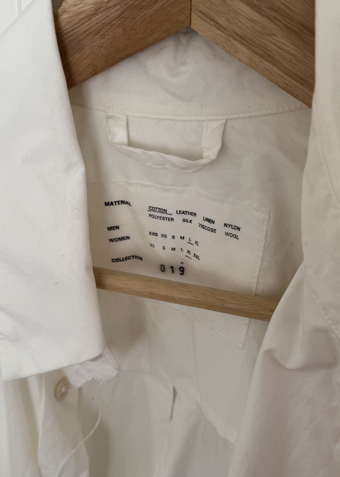 Camiel Fortgens Basic Shirt Off White Size US L / EU 52-54 / 3 - 3 Thumbnail