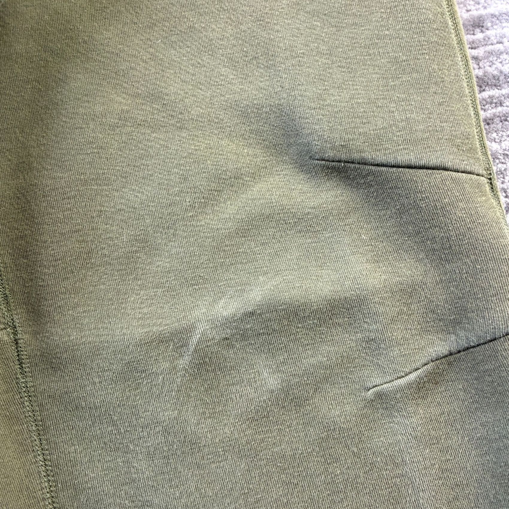 Nike Nike Tech Fleece Pants Mens M Green Jogger Open Hem Sweatpants Olive | Activewear, Casual Size US 31 - 5 Thumbnail