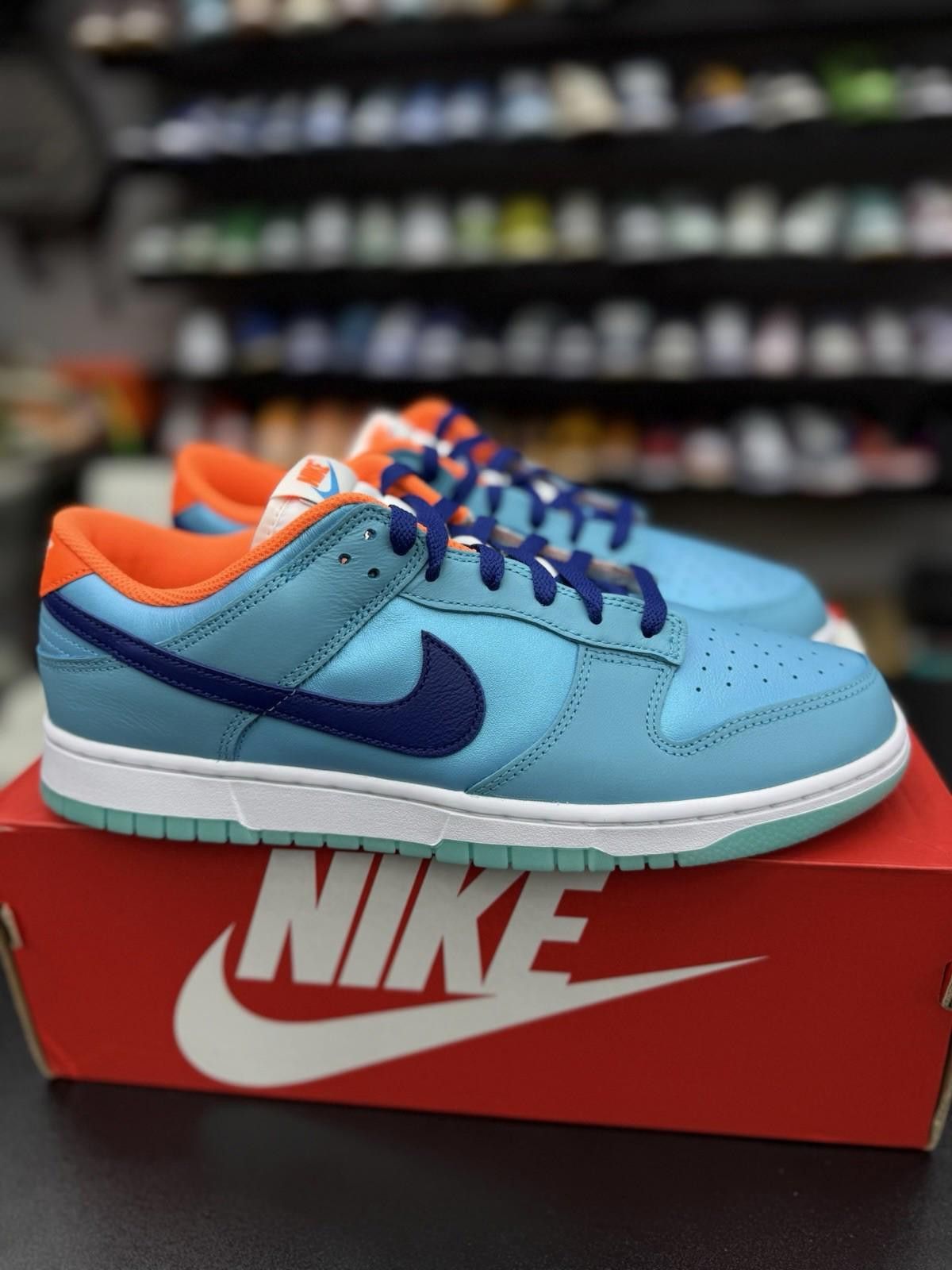 Nike Nike Dunk Low Retro SE Baltic Blue Deep Royal Shoes (11) New Size US 11 / EU 44 - 2 Thumbnail