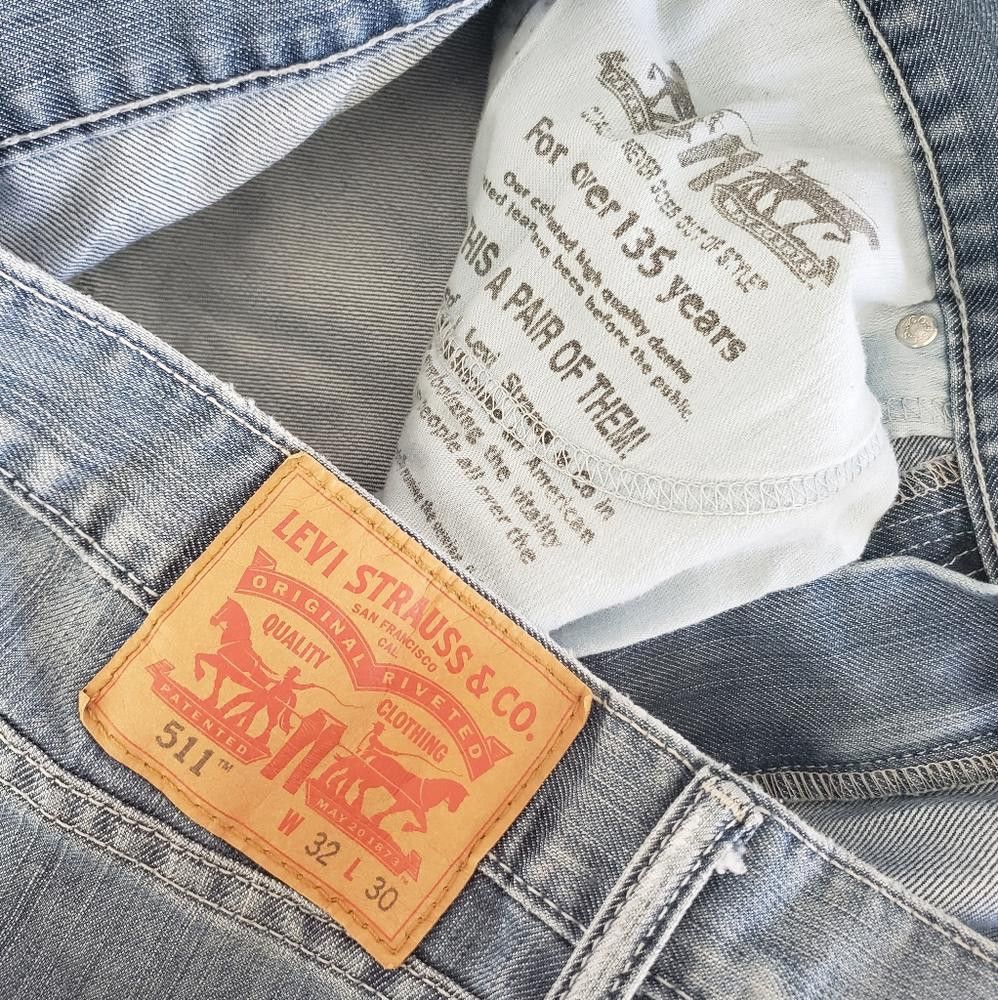 Levi's Denim LEVI 511 Straight Jean Size US 32 / EU 48 - 3 Thumbnail