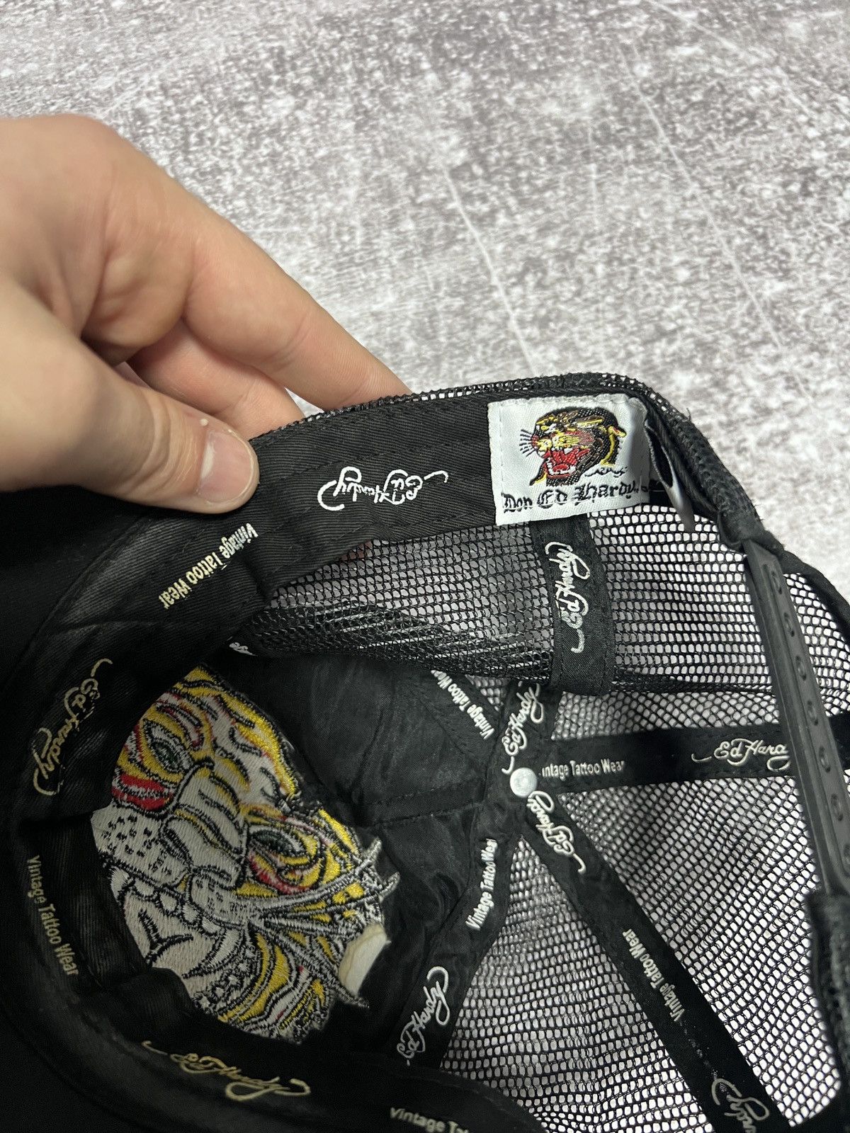 Ed Hardy Vintage Ed Hardy Cap 90s American Wear Y2K Casual Style Size ONE SIZE - 7 Thumbnail