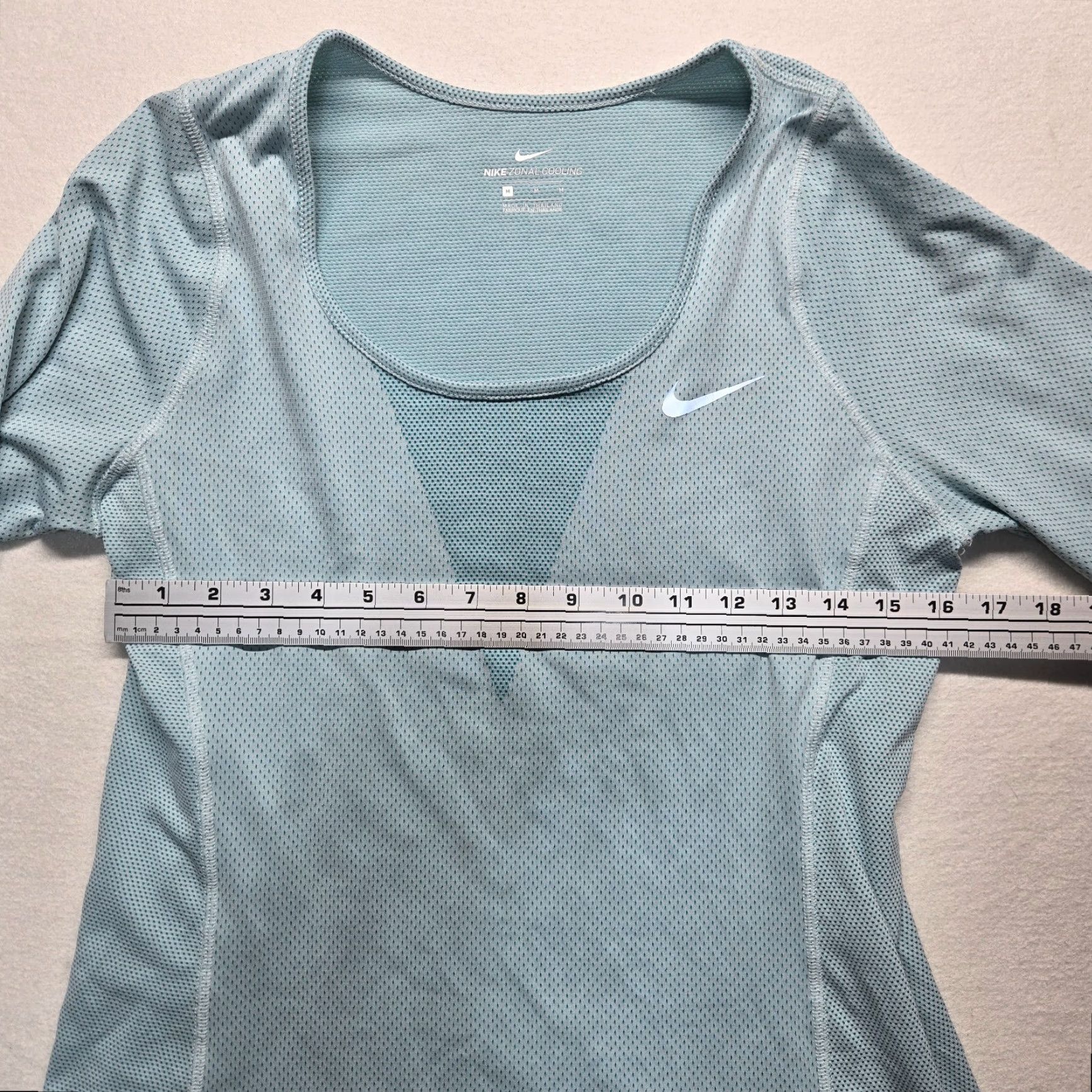 Nike Nike Zonal Cooling Lightweight Blue Sports Shirt Long Sleeve Adult Womens Medium Size M / US 6-8 / IT 42-44 - 3 Thumbnail