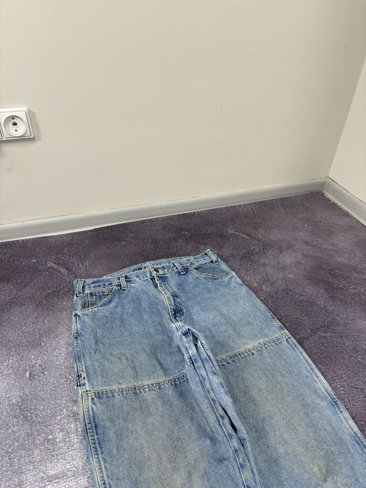 Dickies Vintage Dickies Double Knee American Denim Hype Jeans Size US 32 / EU 48 - 5 Thumbnail