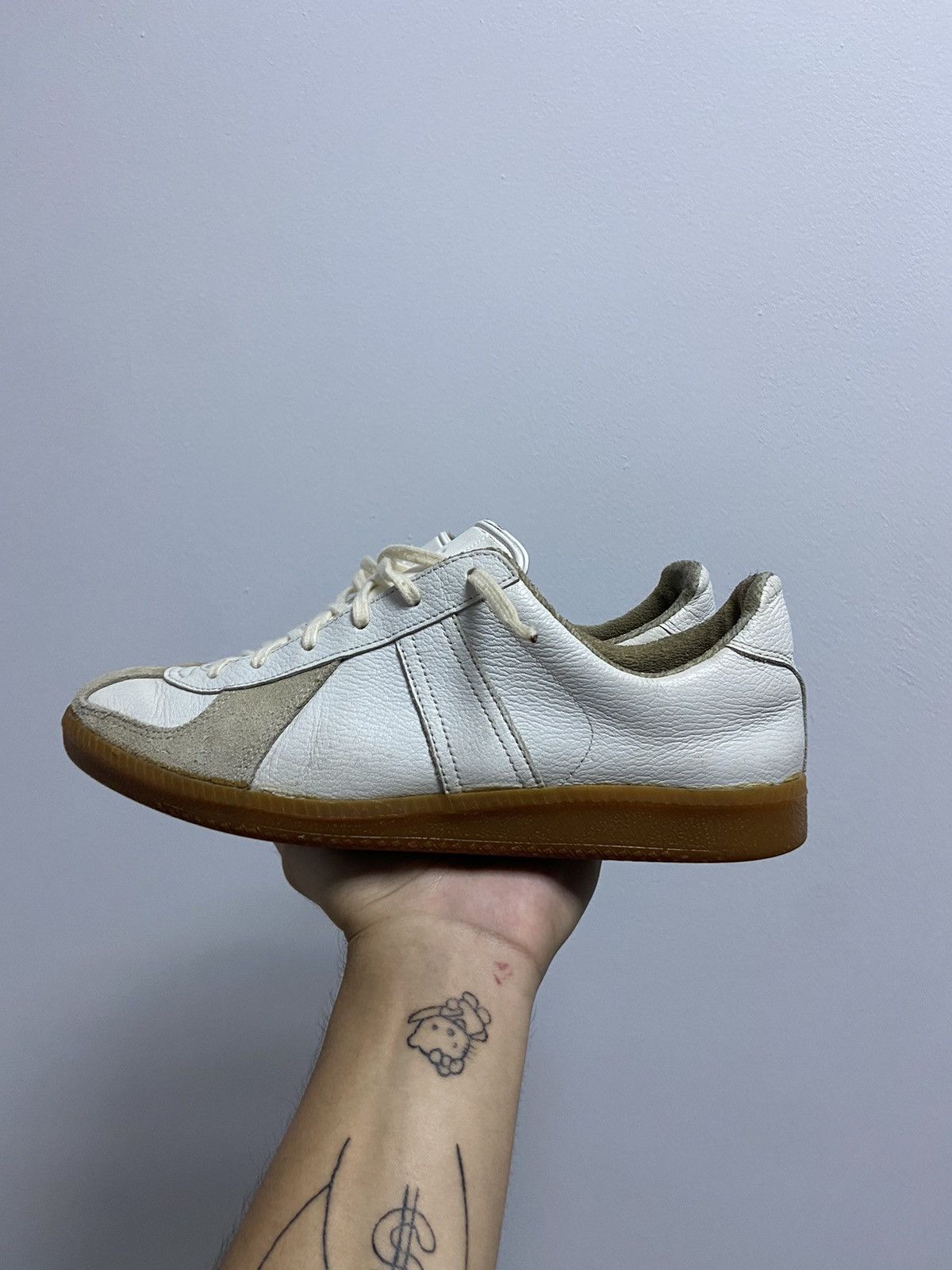 Vintage GAT BW 260 Sport Leather Trainers Vintage Shoes Sneakers Size US 7.5 / EU 40-41 - 3 Thumbnail