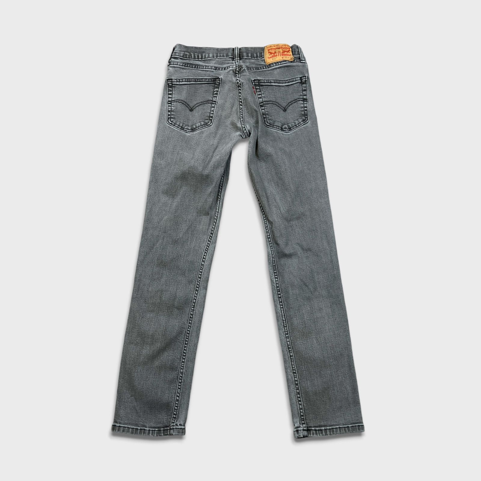 Levi's × Vintage Levi's 511 Jeans 30x30 Gray Slim Fit American Denim Pants Size US 30 / EU 46 - 4 Thumbnail