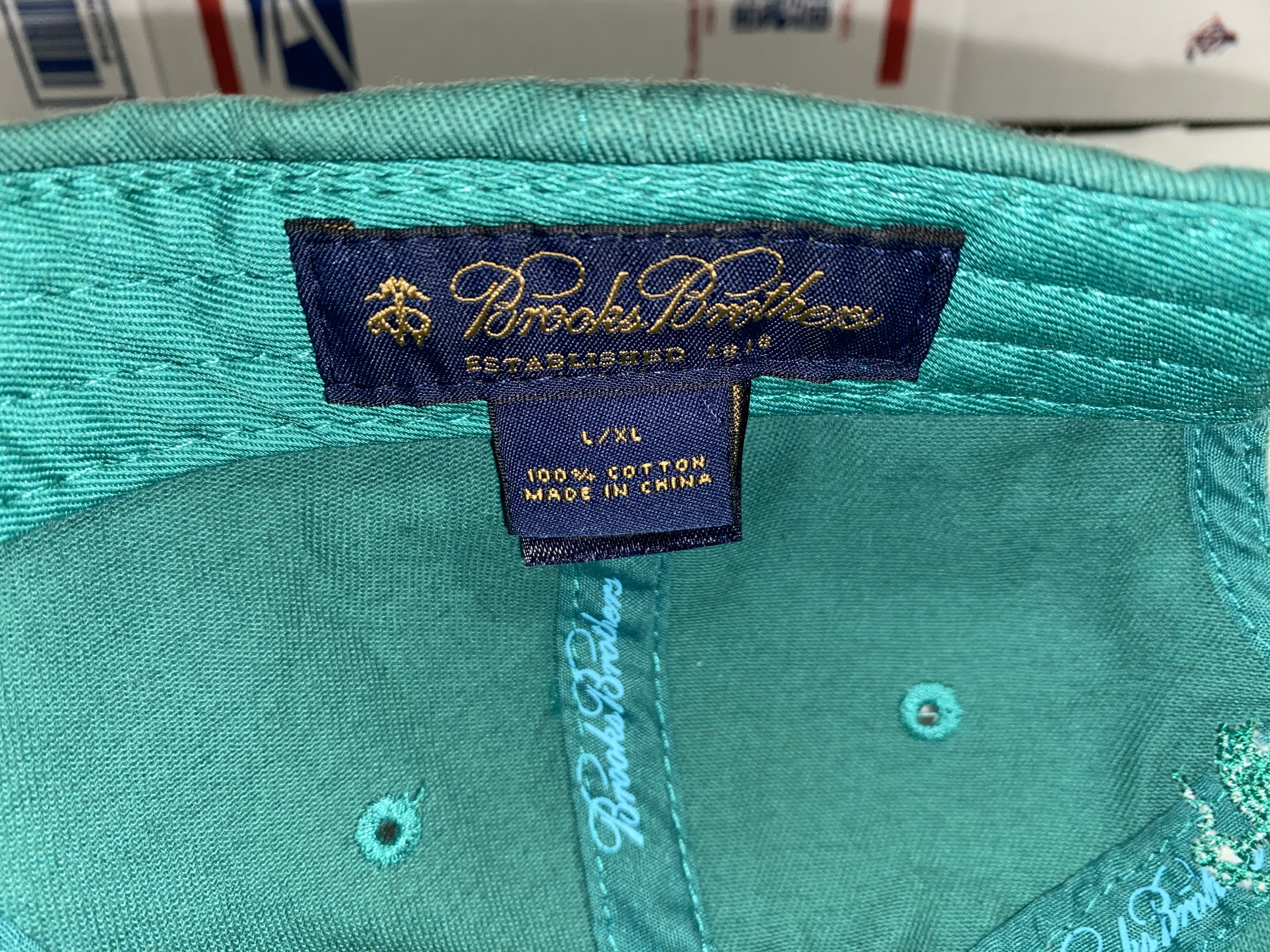 Brooks Brothers Brooks Brothers Seafoam Green Blue Baseball Cap dad hat Size ONE SIZE - 8 Thumbnail