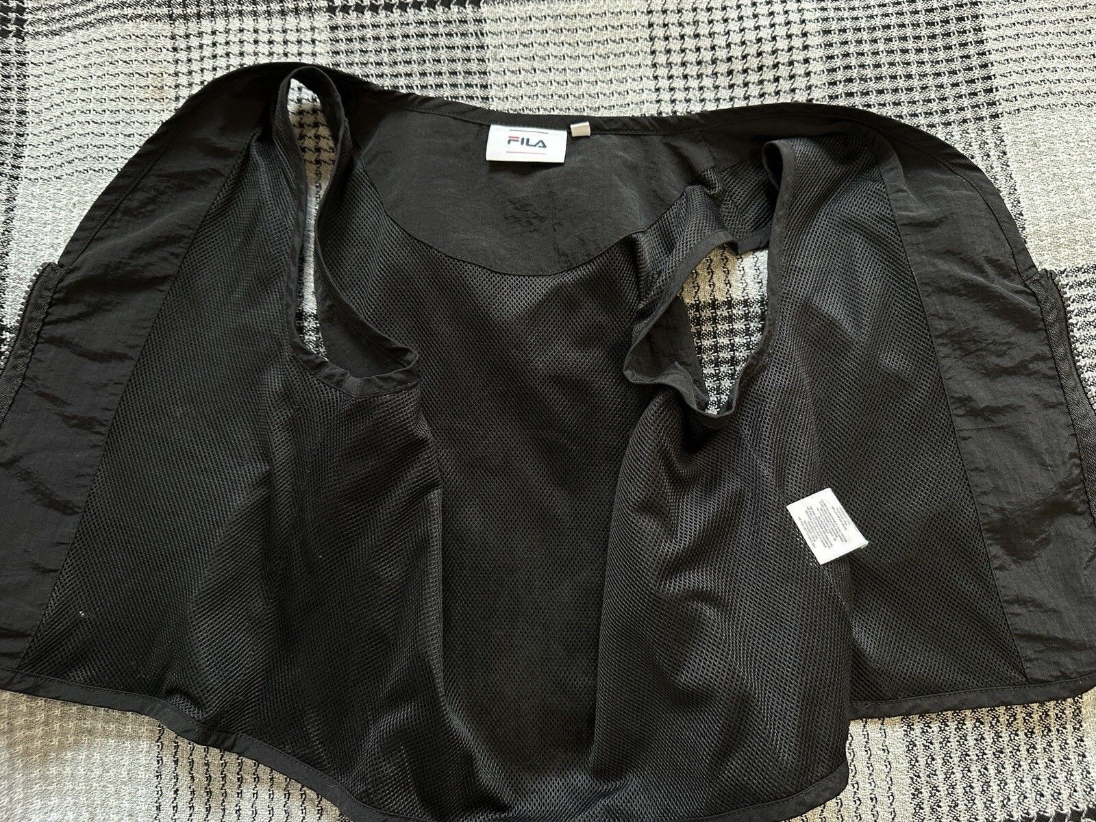 Fila Fila Nylon Rave Vest Black Pockets Festival Multipocket Size XS / US 0-2 / IT 36-38 - 8 Thumbnail