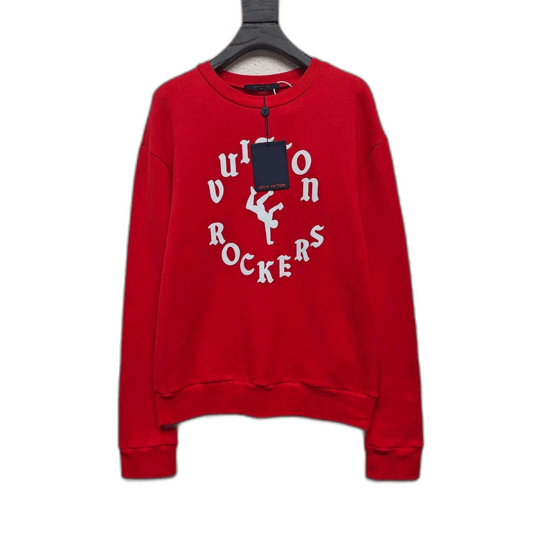 Louis Vuitton Louis Vuitton Red Clock Slogan Sweatshirt - dmc Size M / US 6-8 / IT 42-44 - 1 Thumbnail