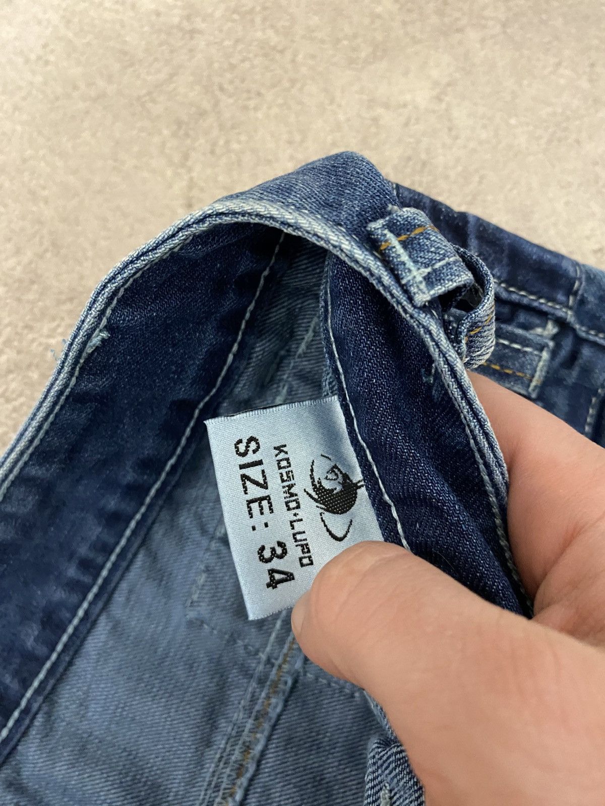 Vintage Kosmo Lupo pants baggy If Six Was Nine style y2k jeans Size US 34 / EU 50 - 7 Thumbnail