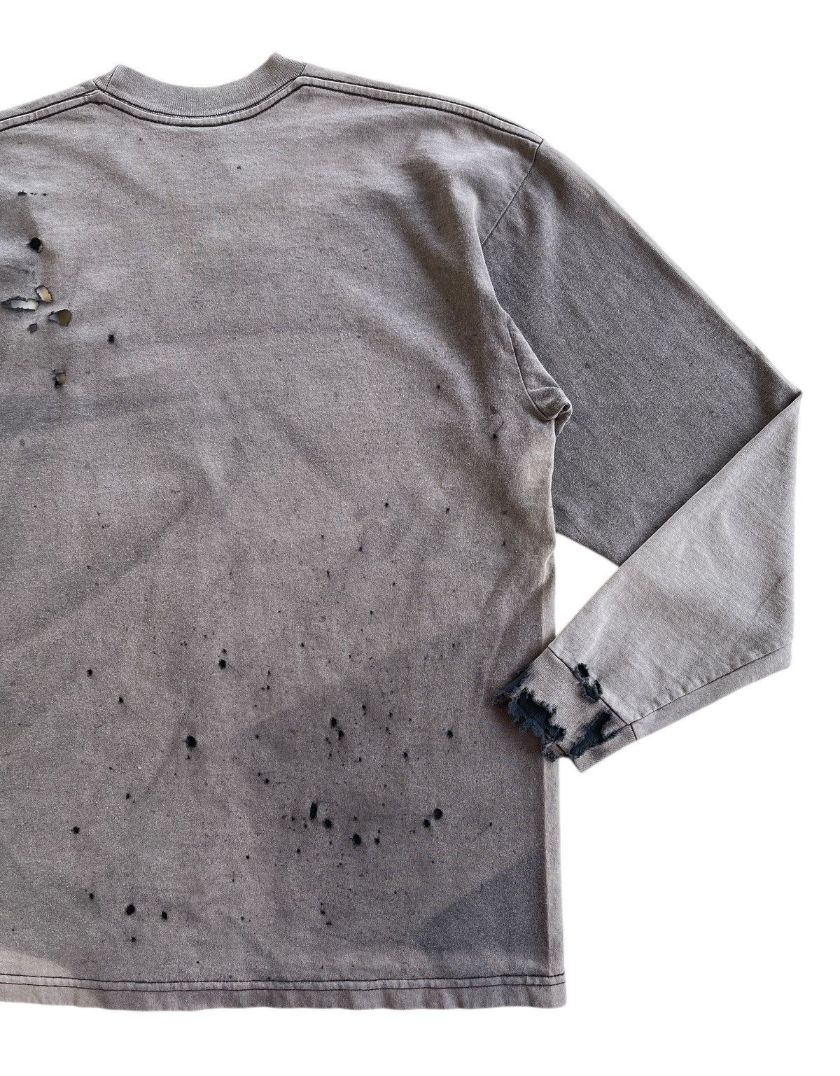 Vintage Destroyed!!! Crazy Distressed Grunge Sunfaded Pro Club Shirt Size US L / EU 52-54 / 3 - 15 Thumbnail