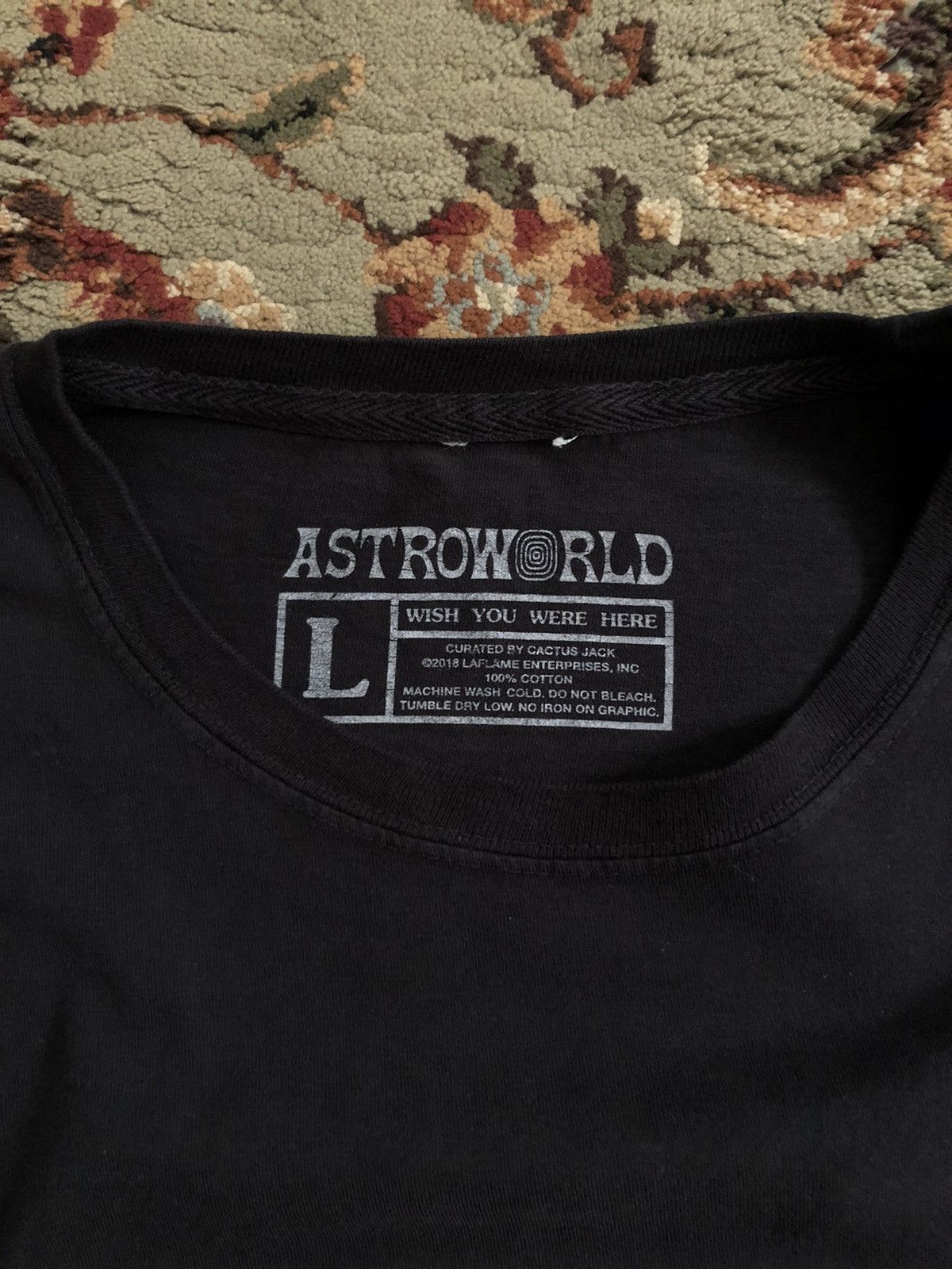 Travis Scott Travis Scott x ASTROWORLD “Wish You Were Here” Long Sleeve Size US L / EU 52-54 / 3 - 6 Thumbnail