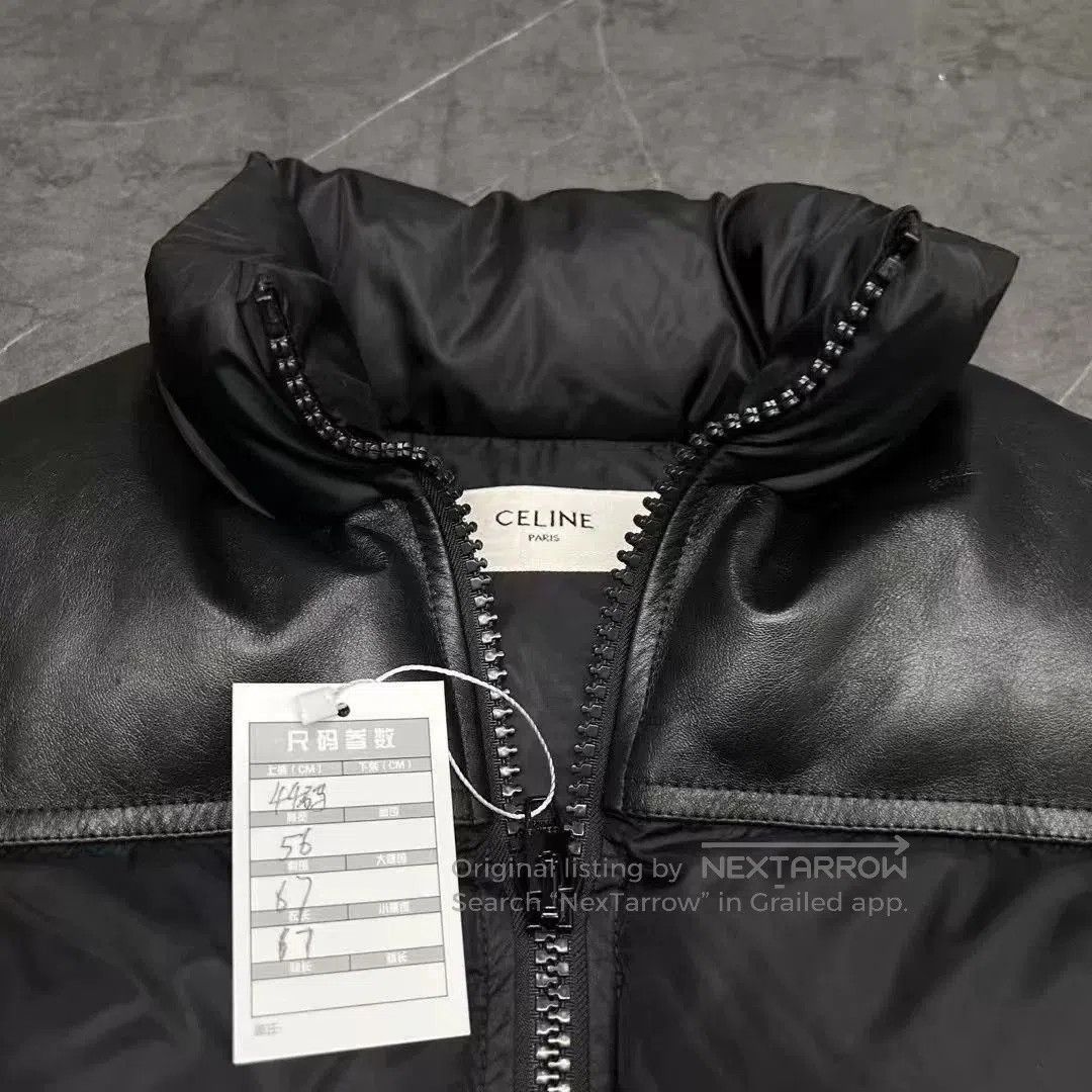 Celine black detachable down jacket by Celine. Size US L / EU 52-54 / 3 - 5 Thumbnail