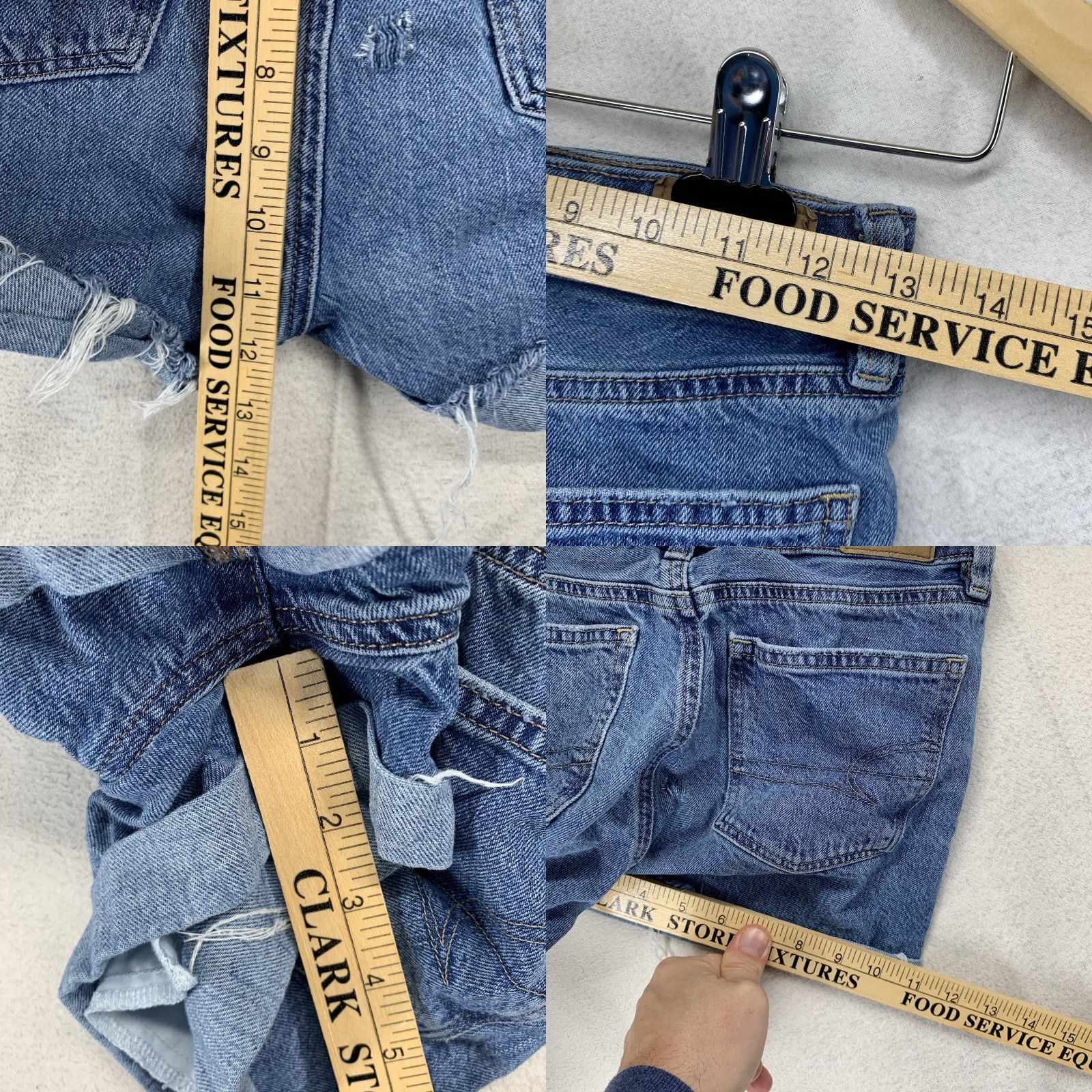 American Eagle Outfitters American Eagle Outfitters Bottoms Mom Short 00 Size 26 Inseam 2 Denim Blue Stretch Classic 90s Daisy Logo Zipper Button Vintage Size 24" / US 00 / IT 34 - 10 Thumbnail